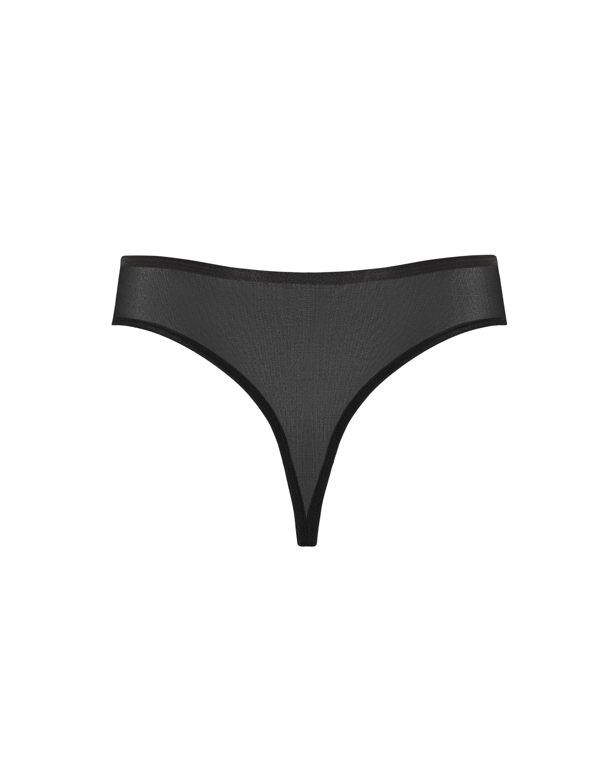 Alya Eco High-Waist Thong Black - Image 6