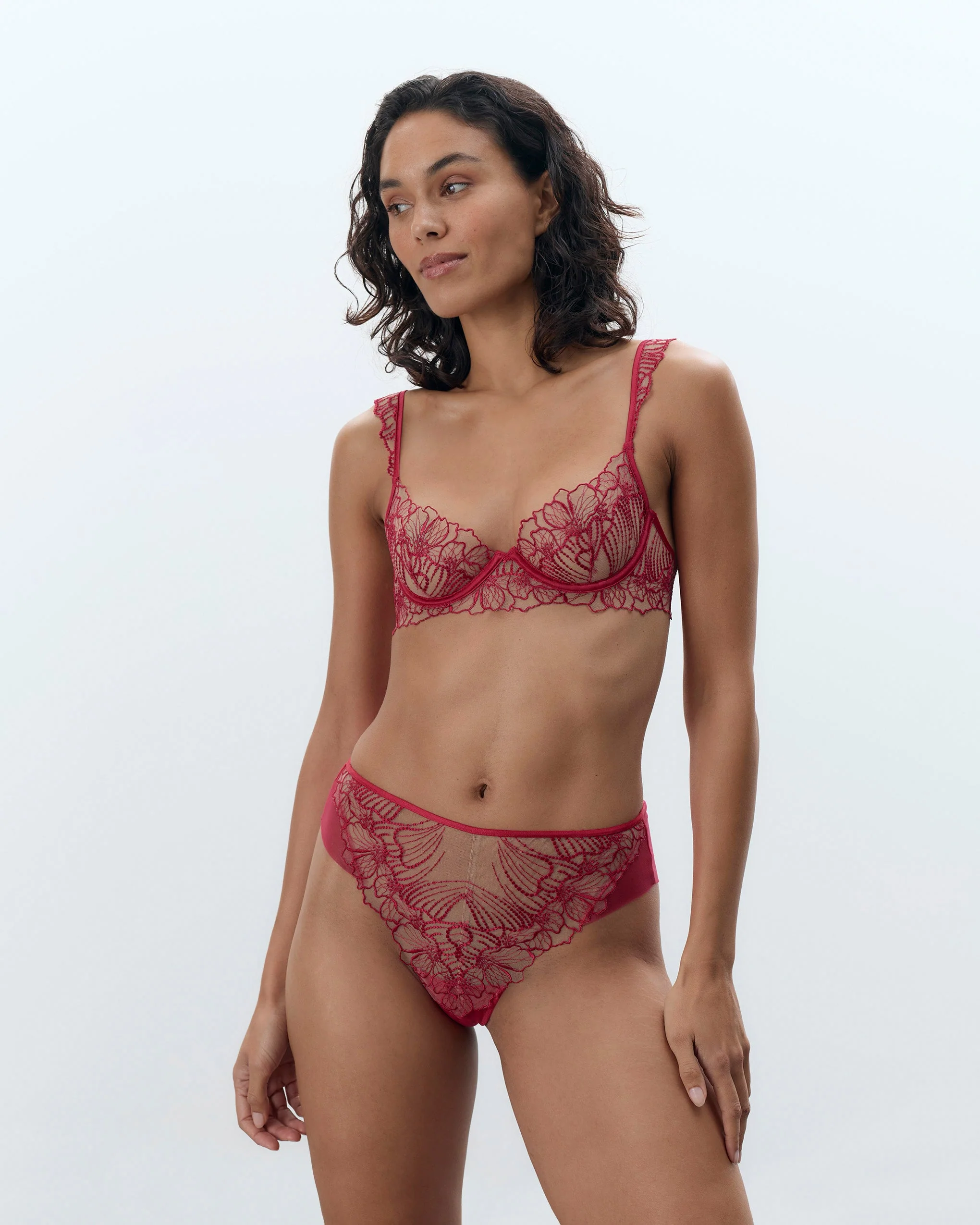 Amarosa High-Waisted Brief Pink - Image 2