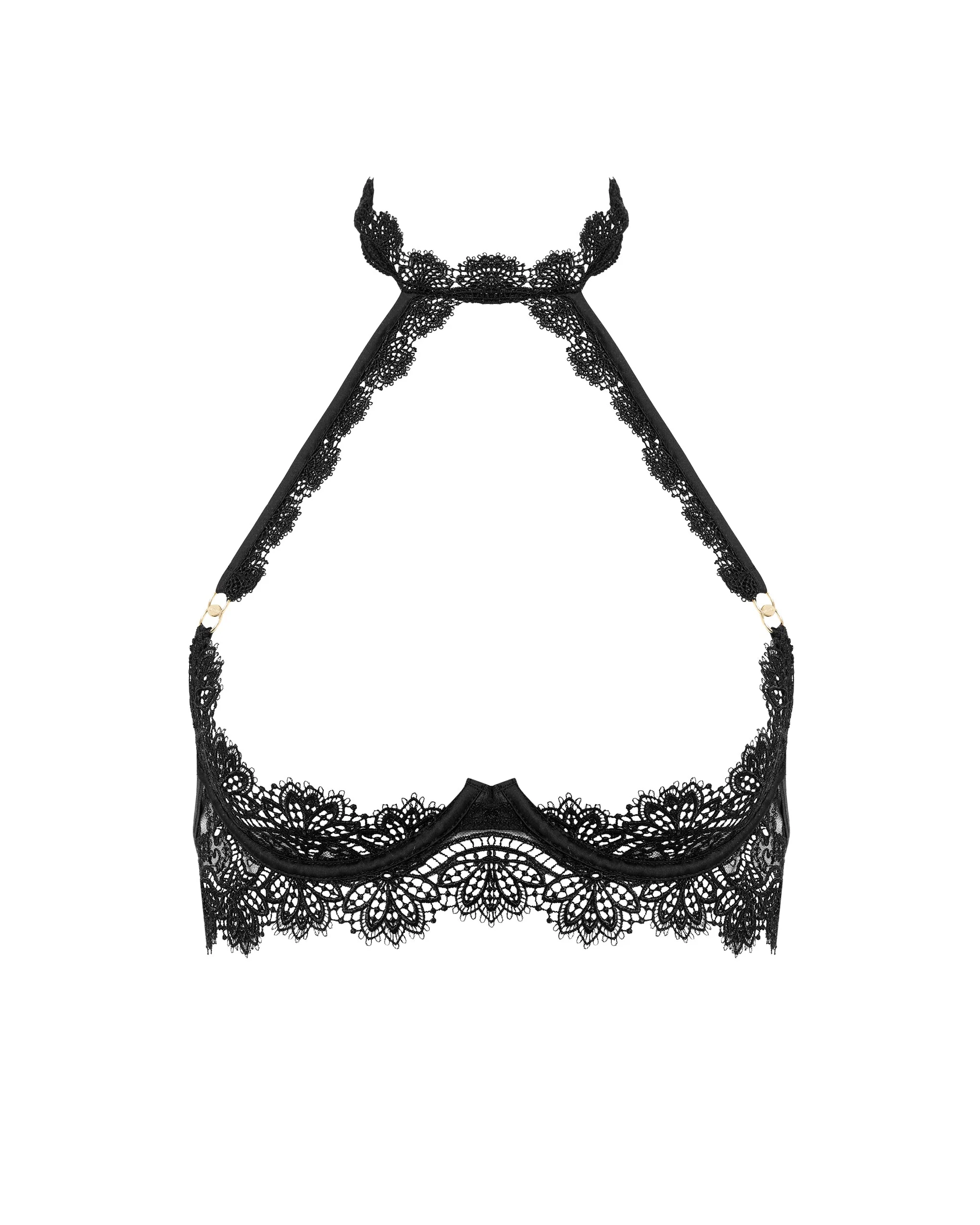 Arella Open Harness Bra Black - Image 5