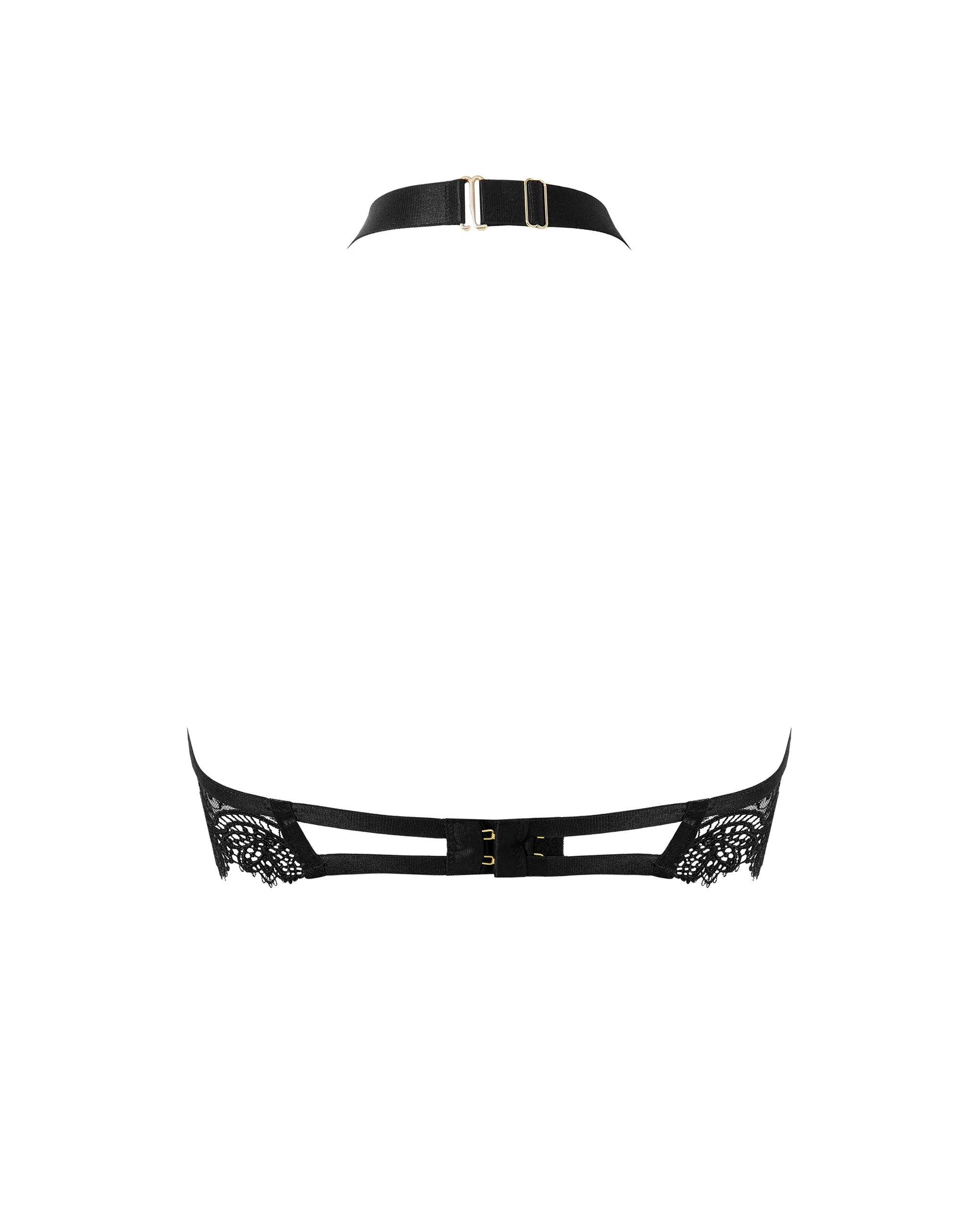 Arella Open Harness Bra Black - Image 6