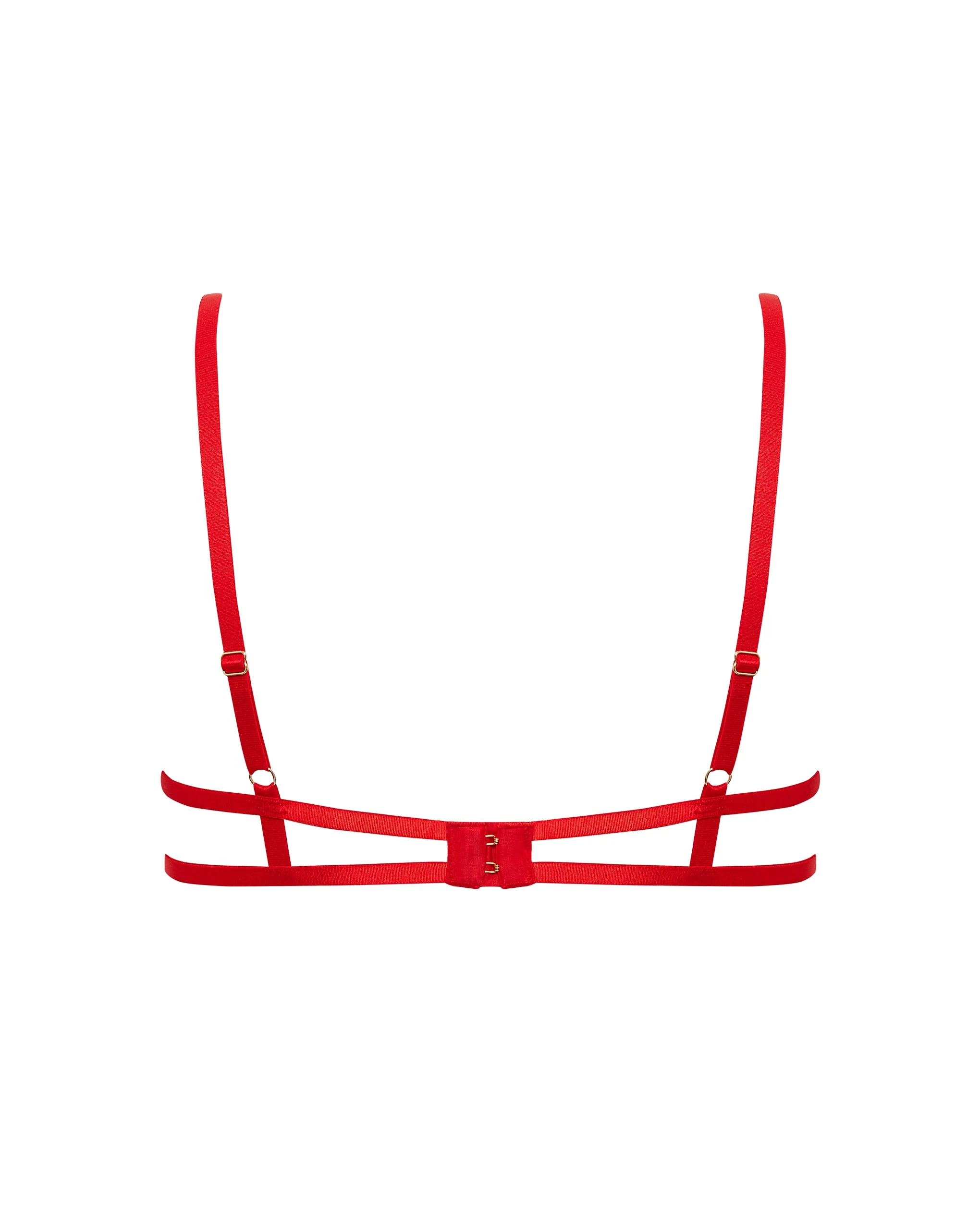 Aria Wired Bra Red - Image 6