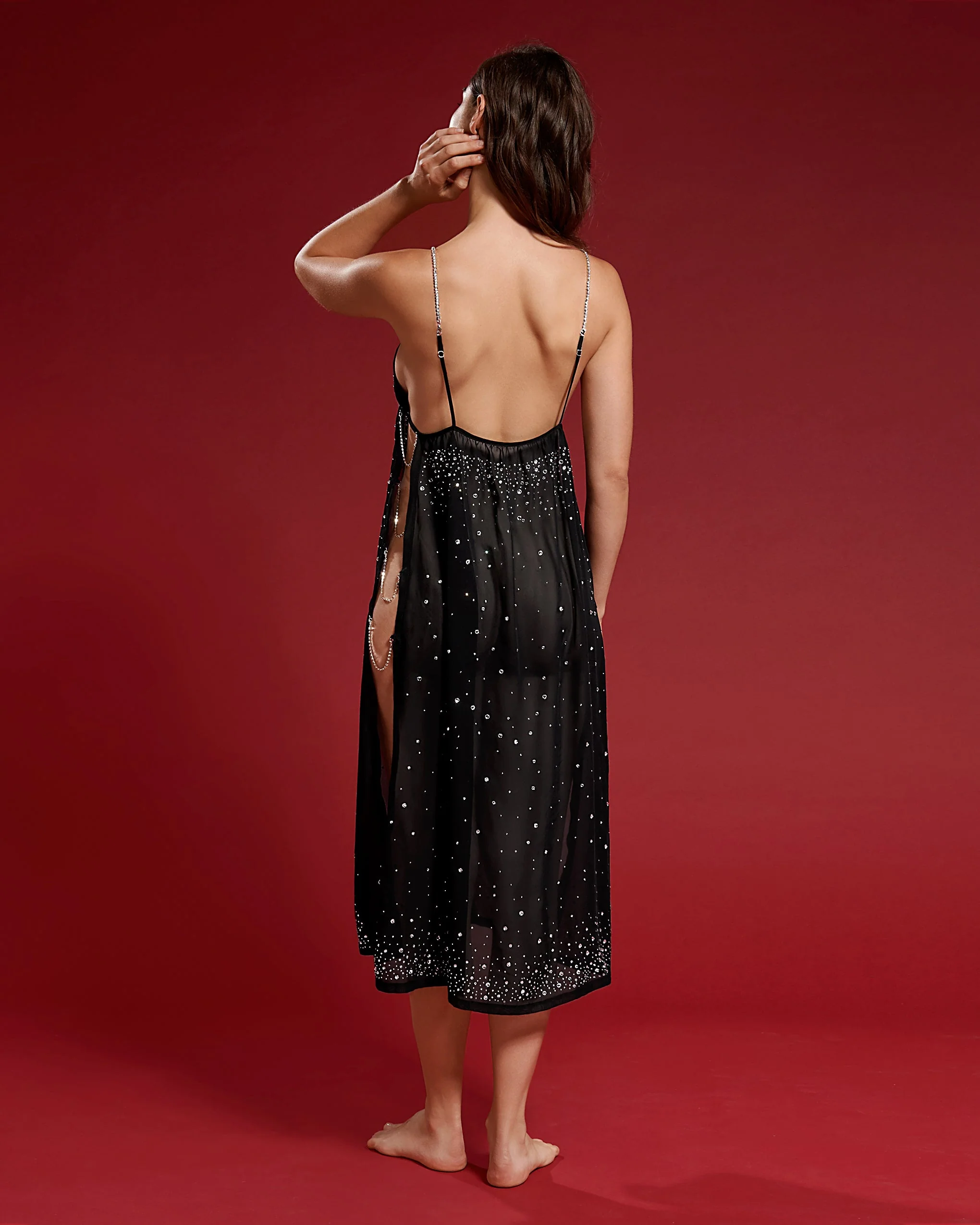 BB x Ashish Ombre Long Chemise - Image 3