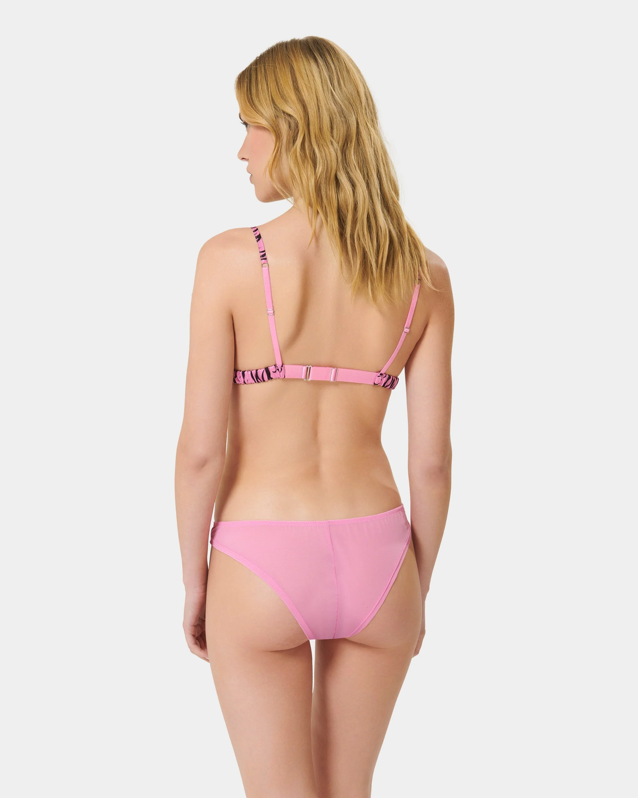 BB x Ashley Williams Tattoo Print Luxury Satin Soft Bra - Image 8