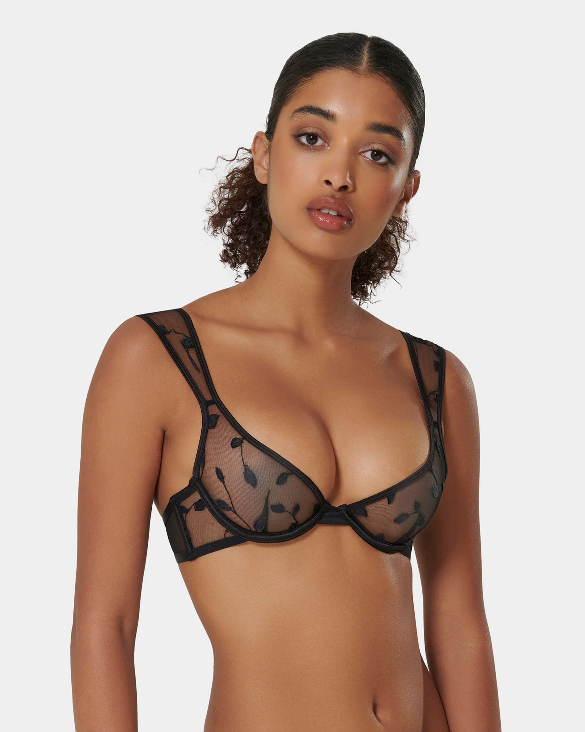 Billie Wired Bra Black - Image 7