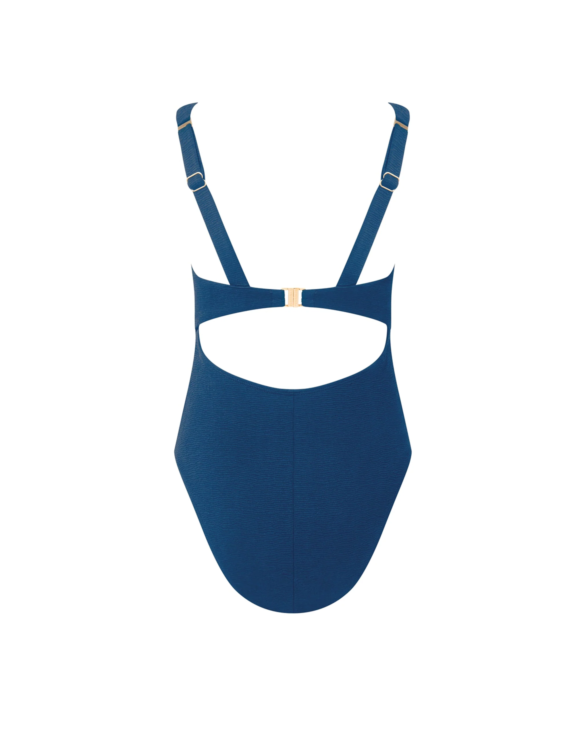 Cadiz Cut Out Swimsuit Navy Peony - Image 6