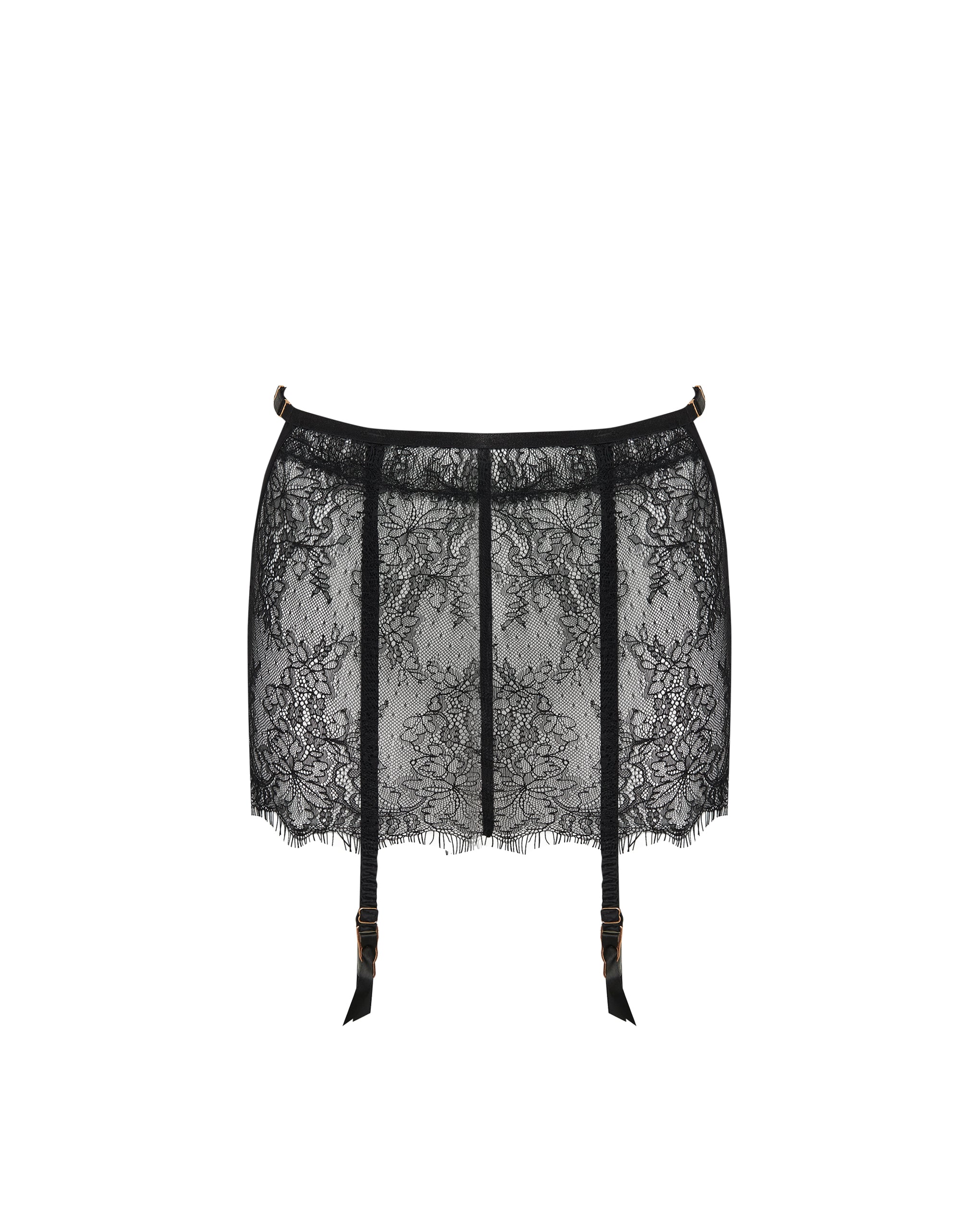 Camelia Skirt Suspender Black - Image 5