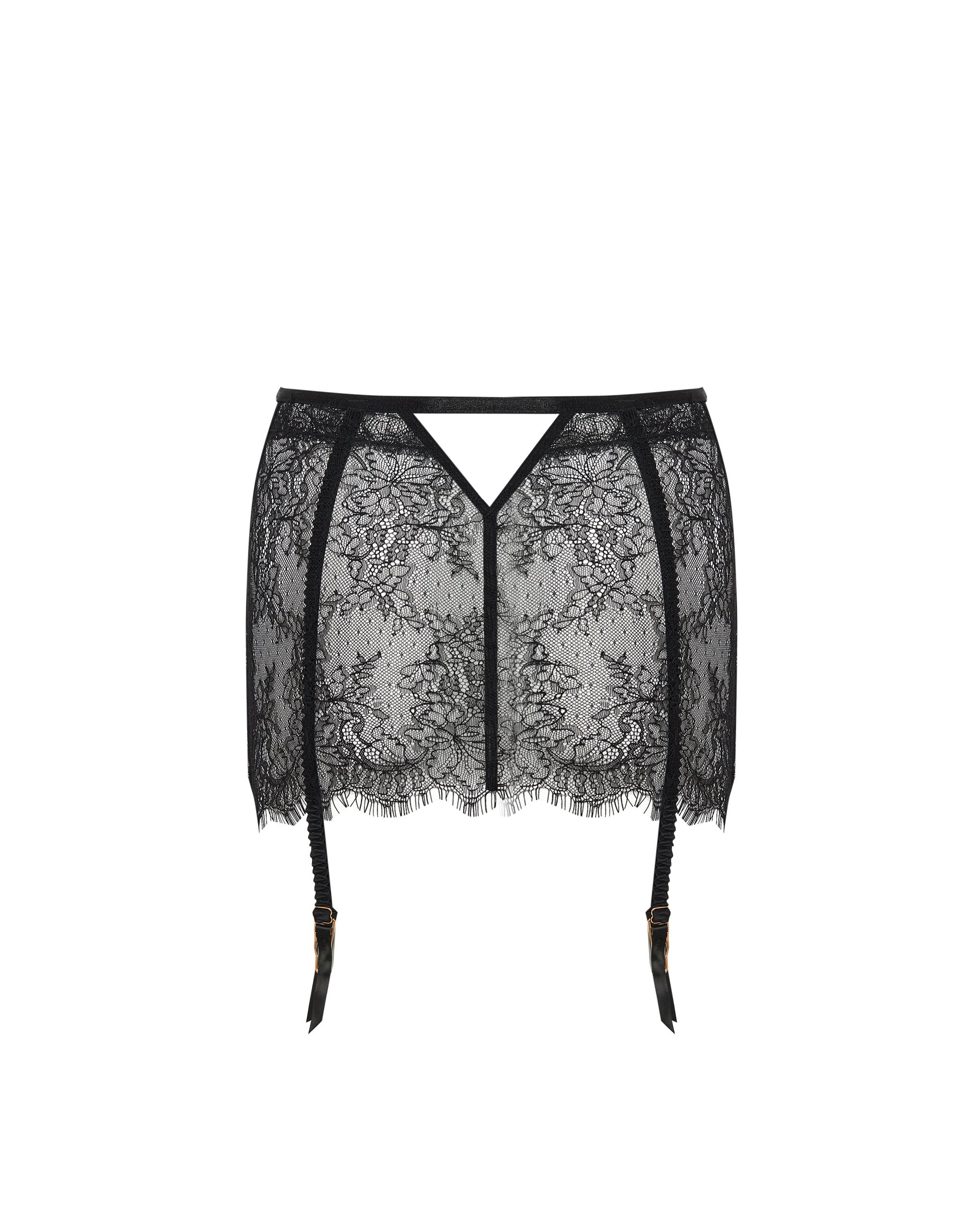 Camelia Skirt Suspender Black - Image 6