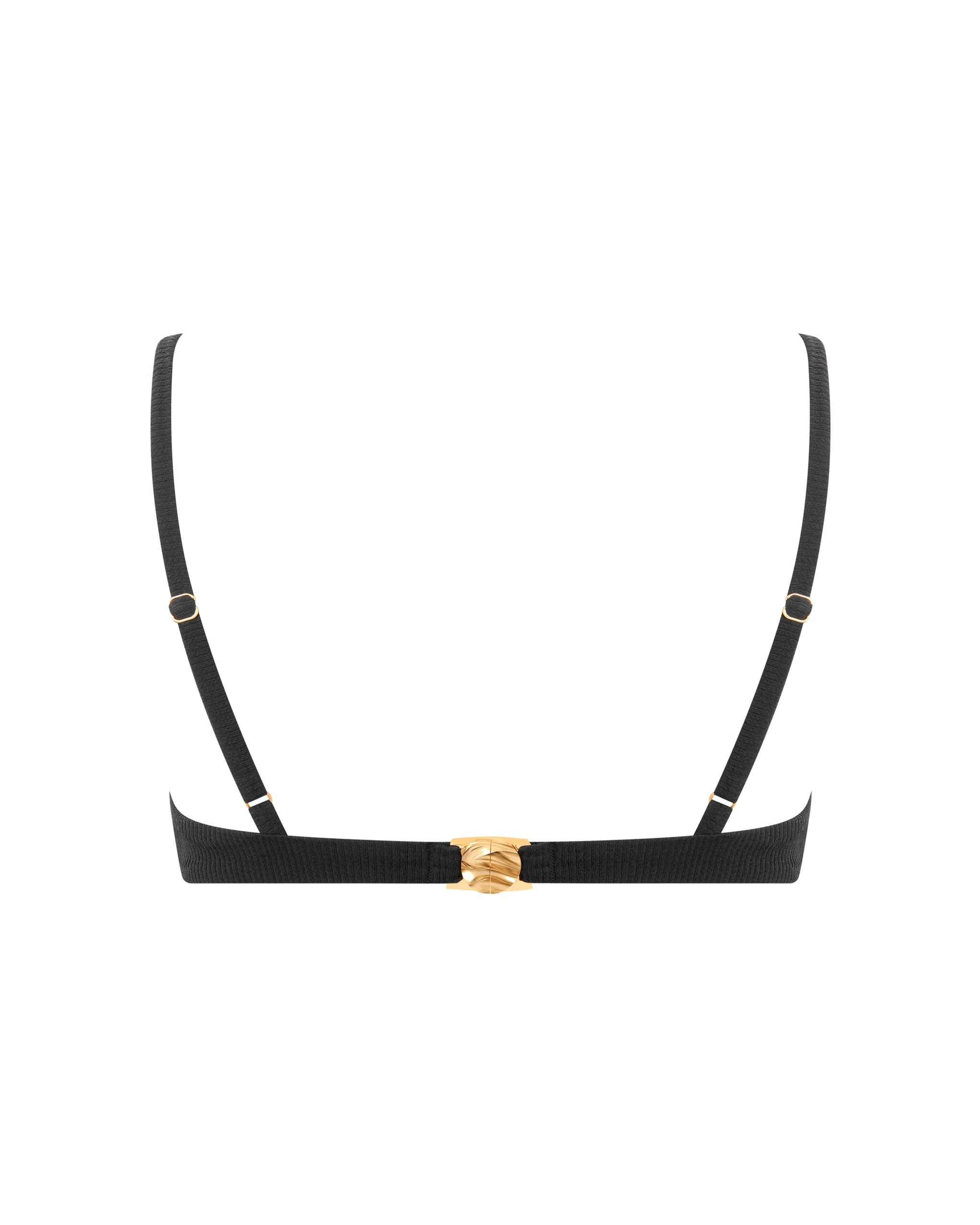 Caspian Underwire Bikini Top Black - Image 6
