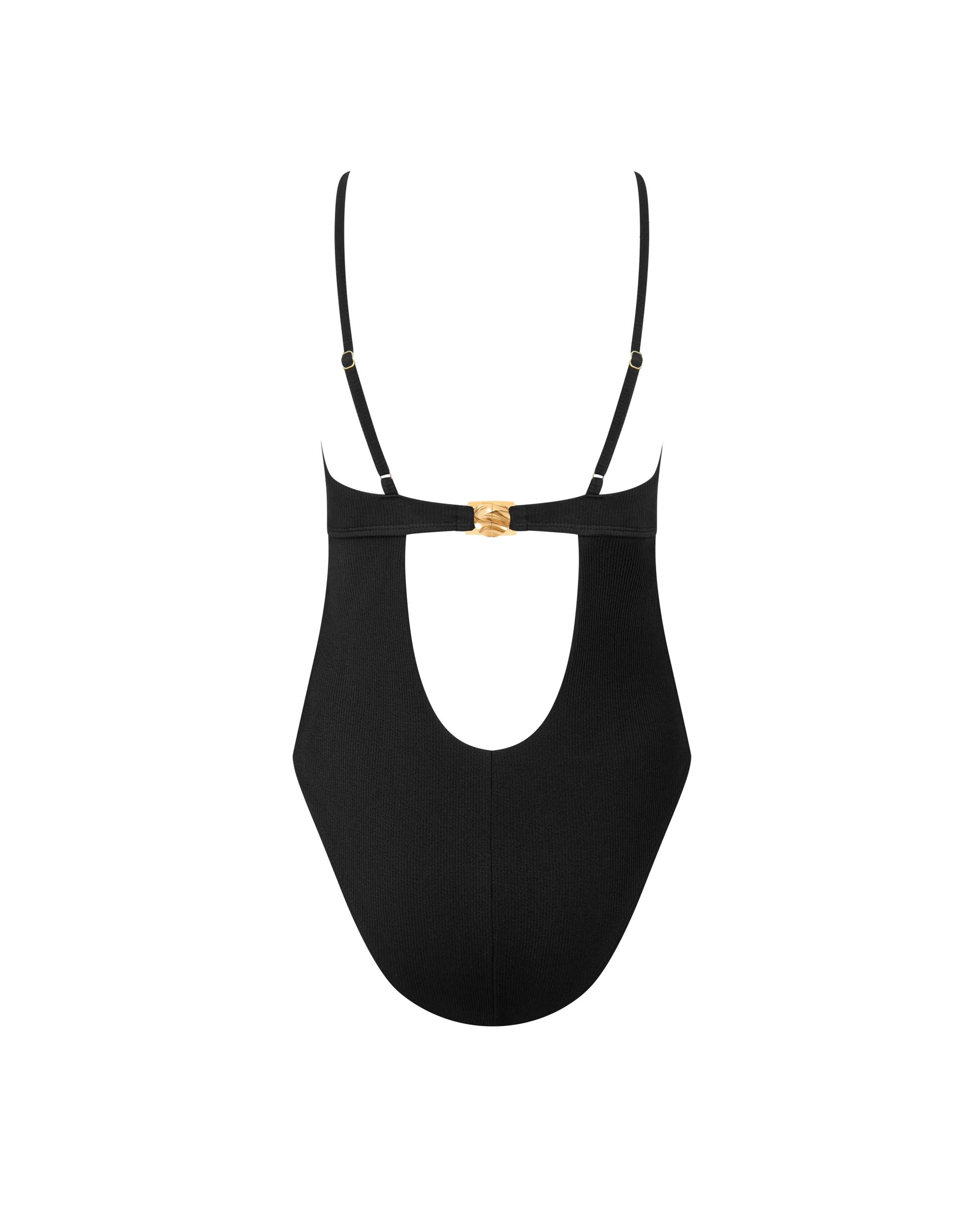 Caspian Underwire Swimsuit Black - Image 6