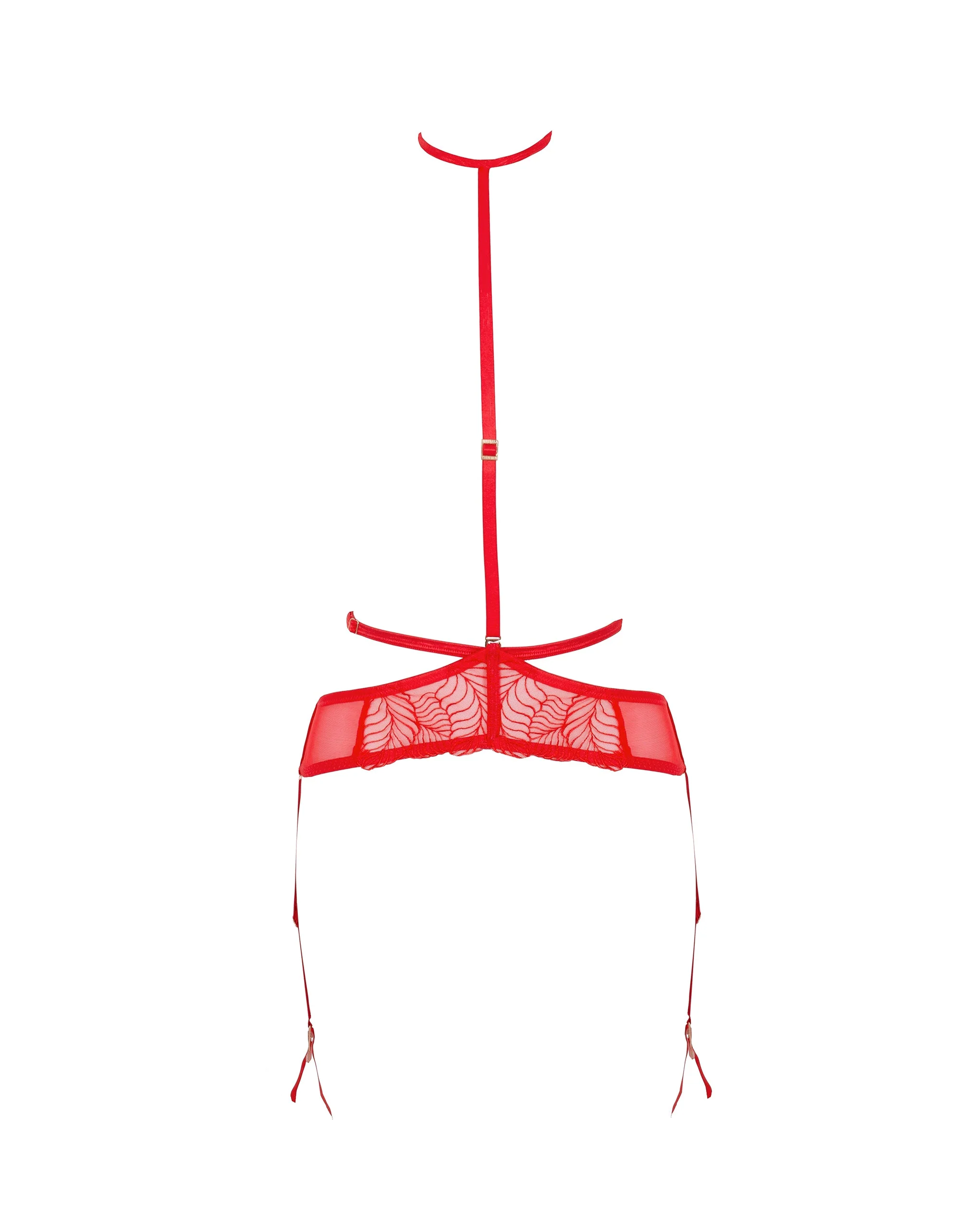 Enya Suspender Harness with detachable harness Red - Image 5