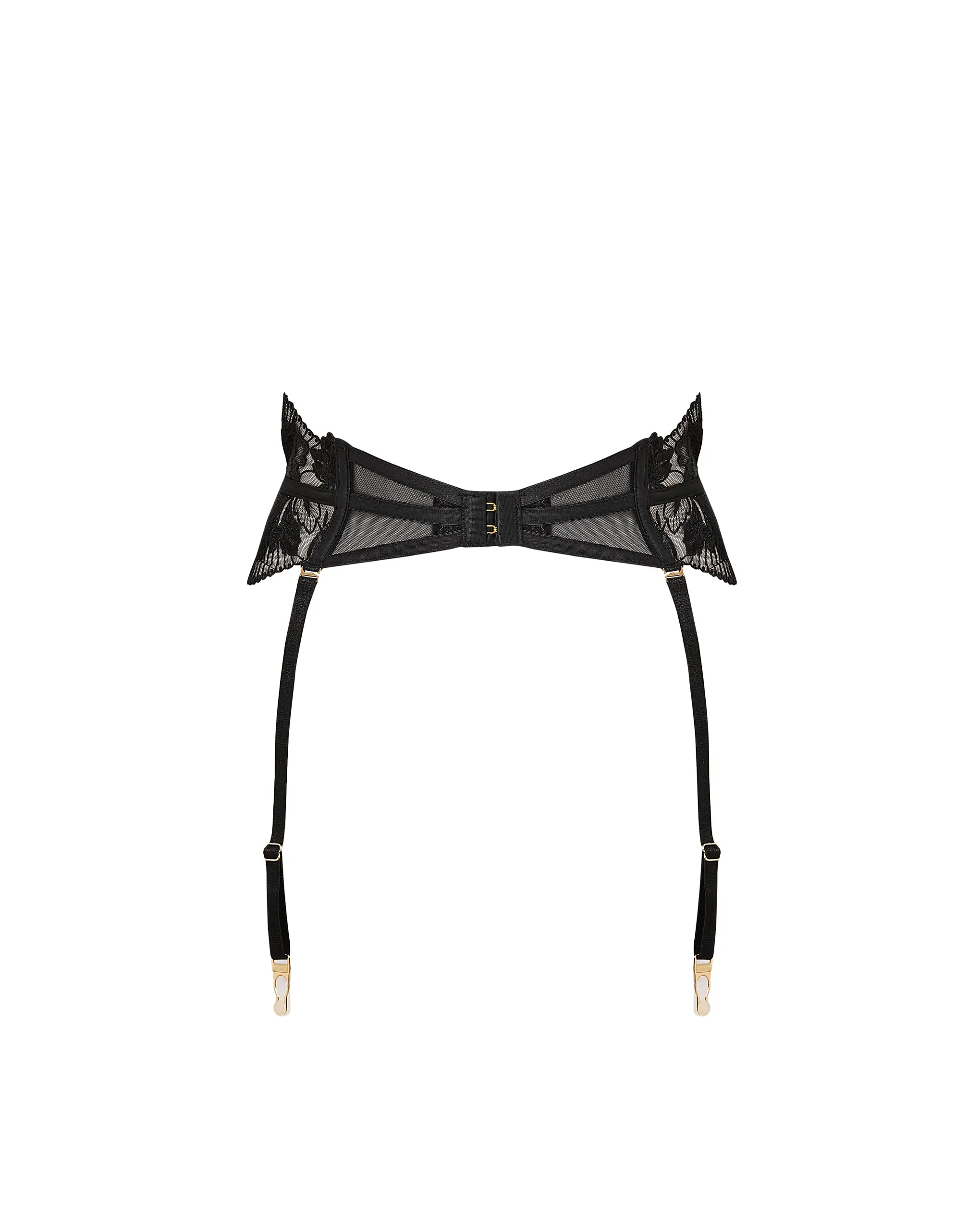 Gabriella Detachable Waspie Suspender Black - Image 6
