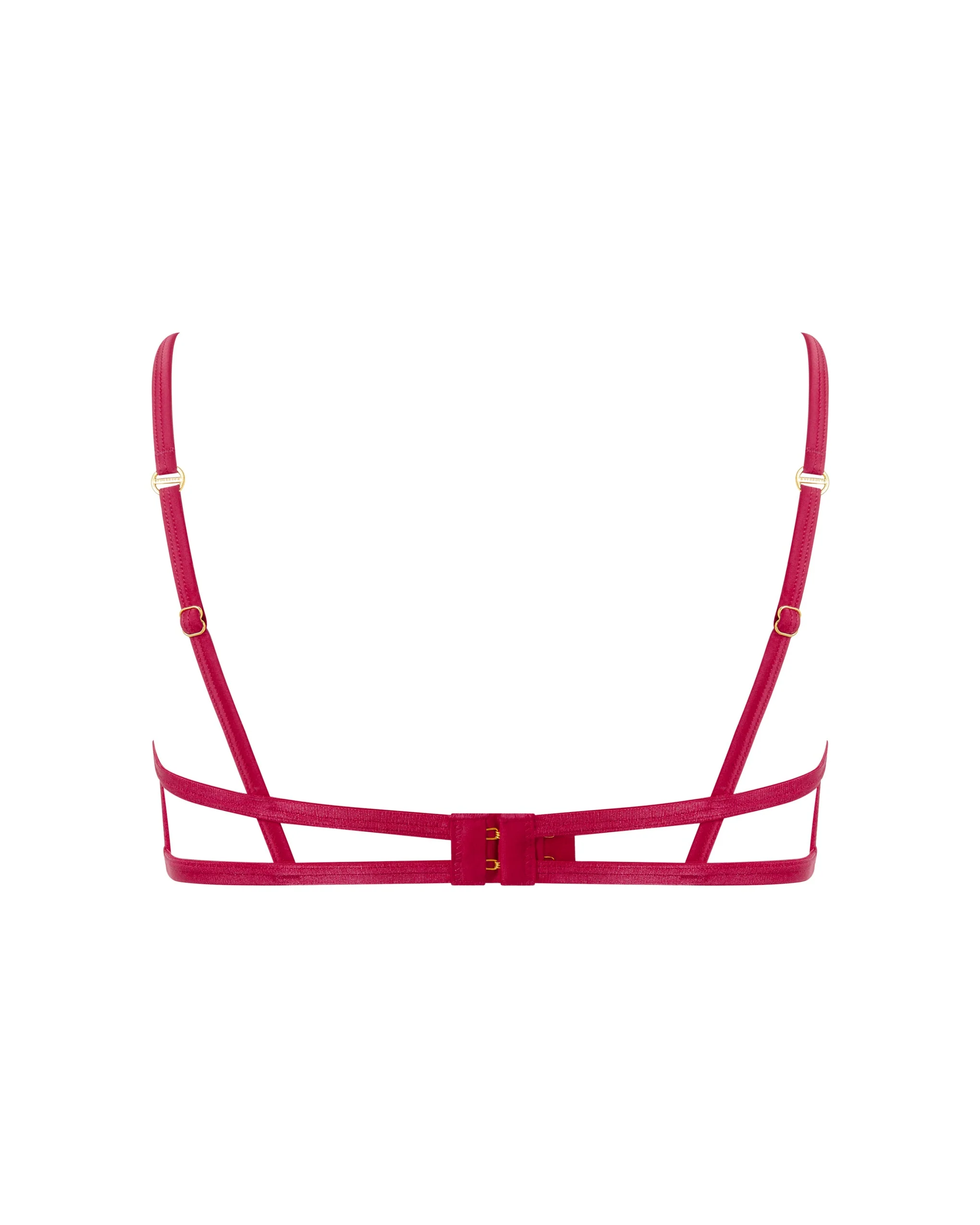 Gia Open Heart Bra Pink - Image 6