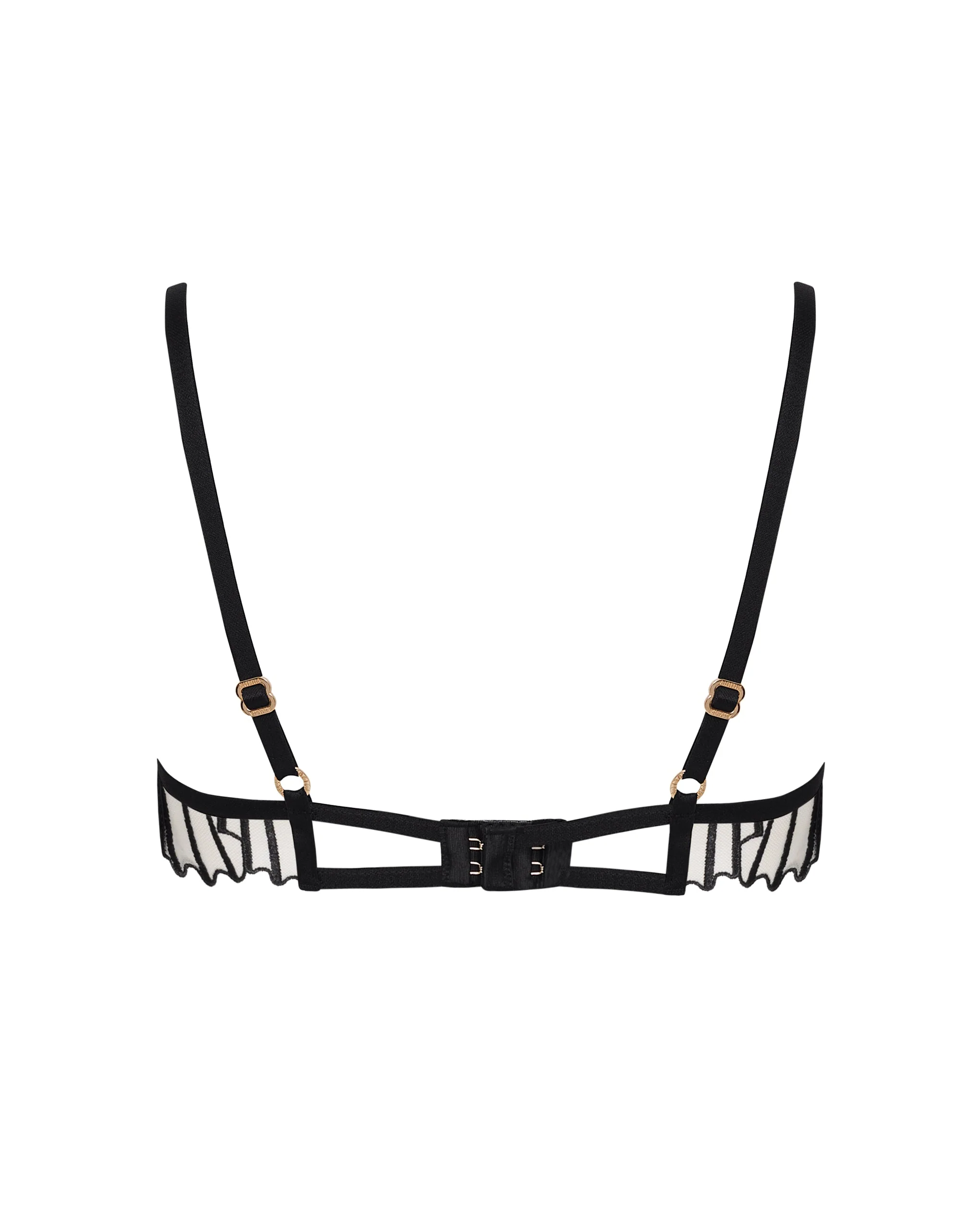 Goya Wired Bra Black/Sheer - Image 6