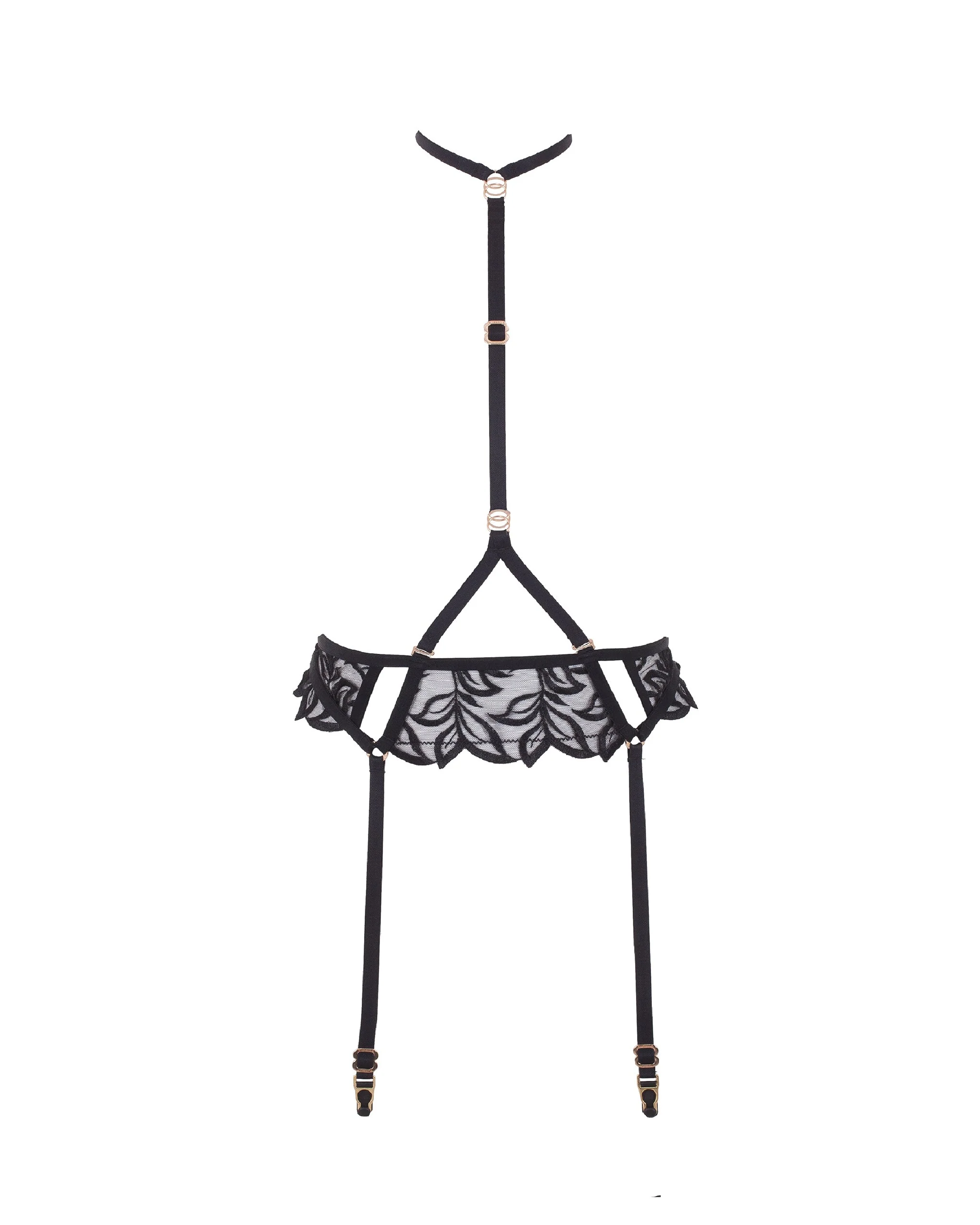 Isadora Suspender Harness Black - Image 5