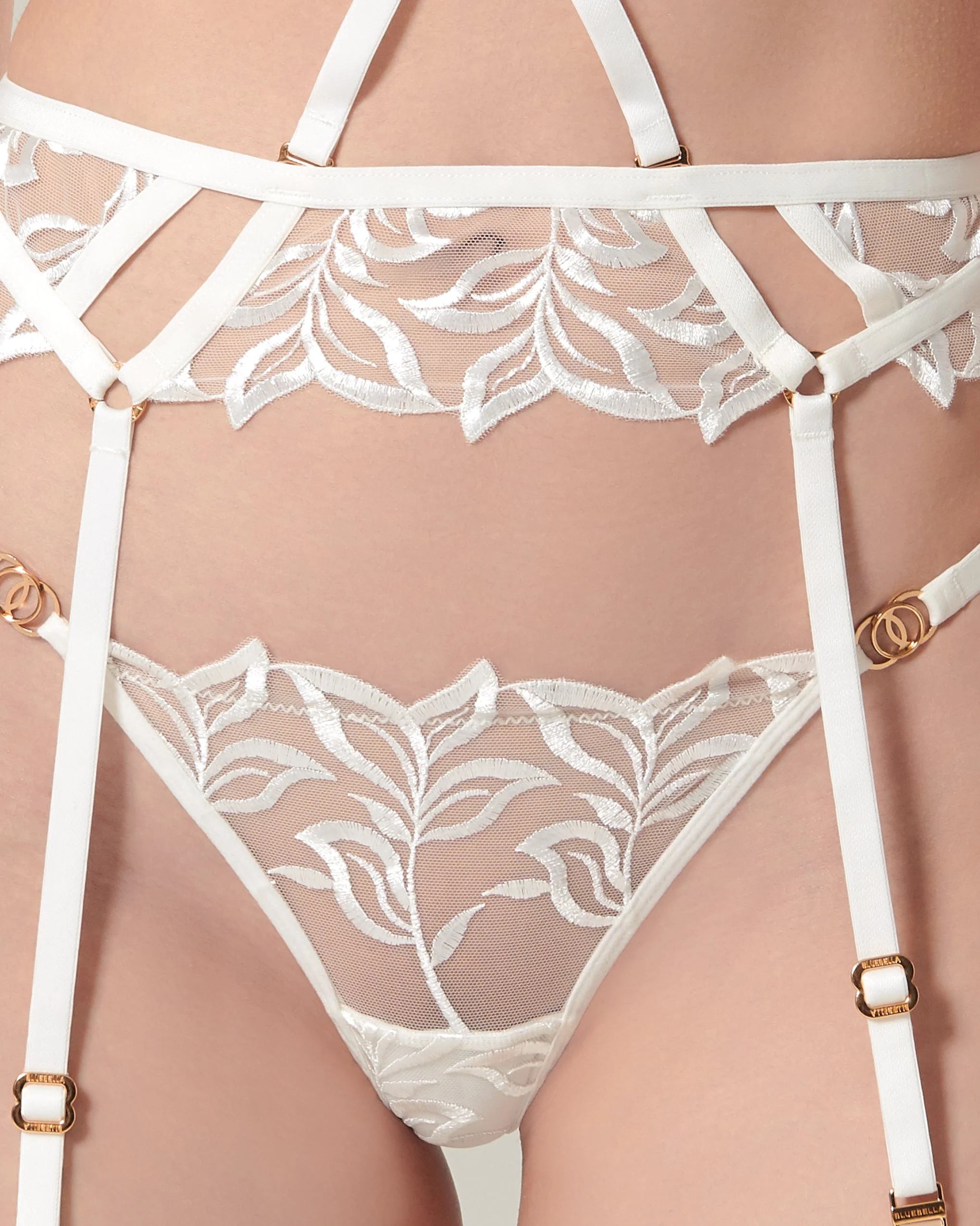 Isadora Suspender Harness White - Image 4