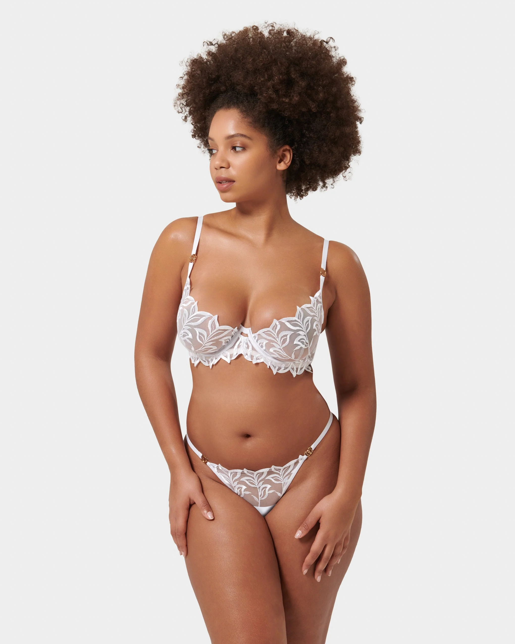 Isadora Wired Bra White - Image 11