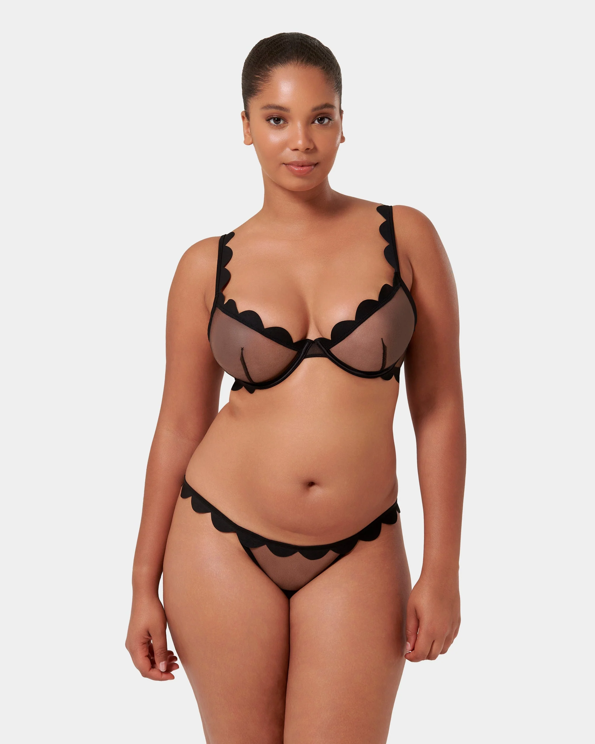 Jasmine Wired Bra Black - Image 2