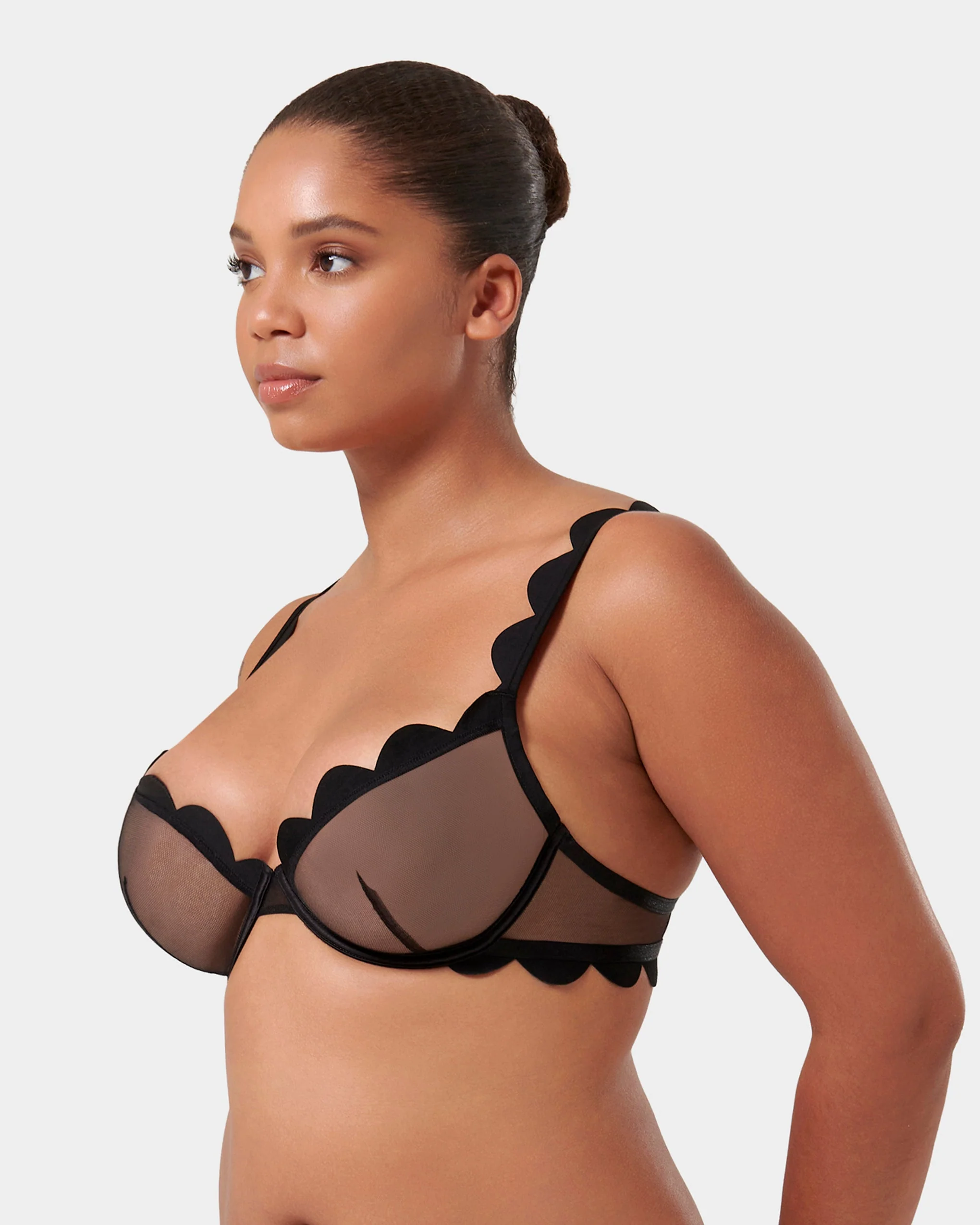 Jasmine Wired Bra Black - Image 7