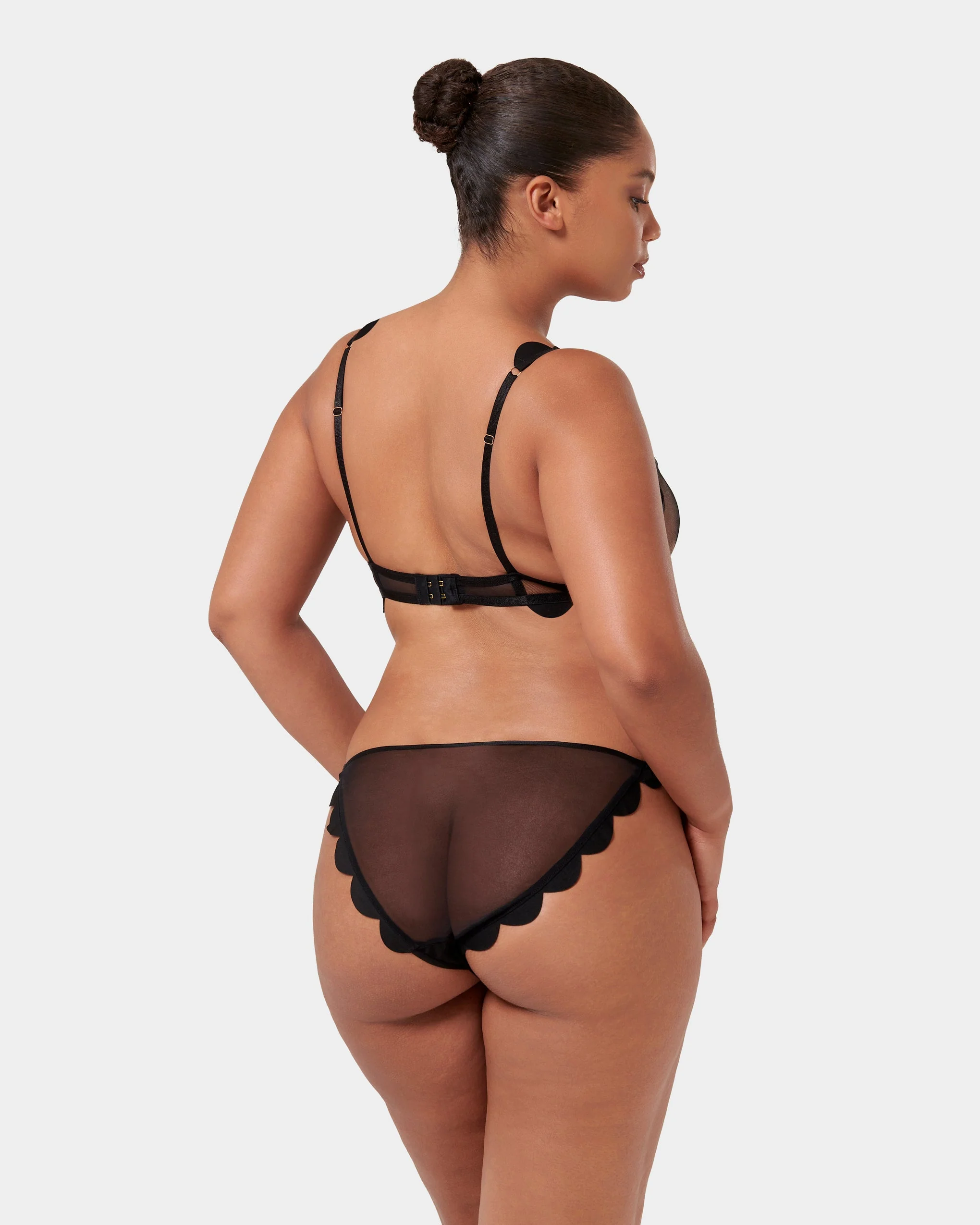 Jasmine Wired Bra Black - Image 8