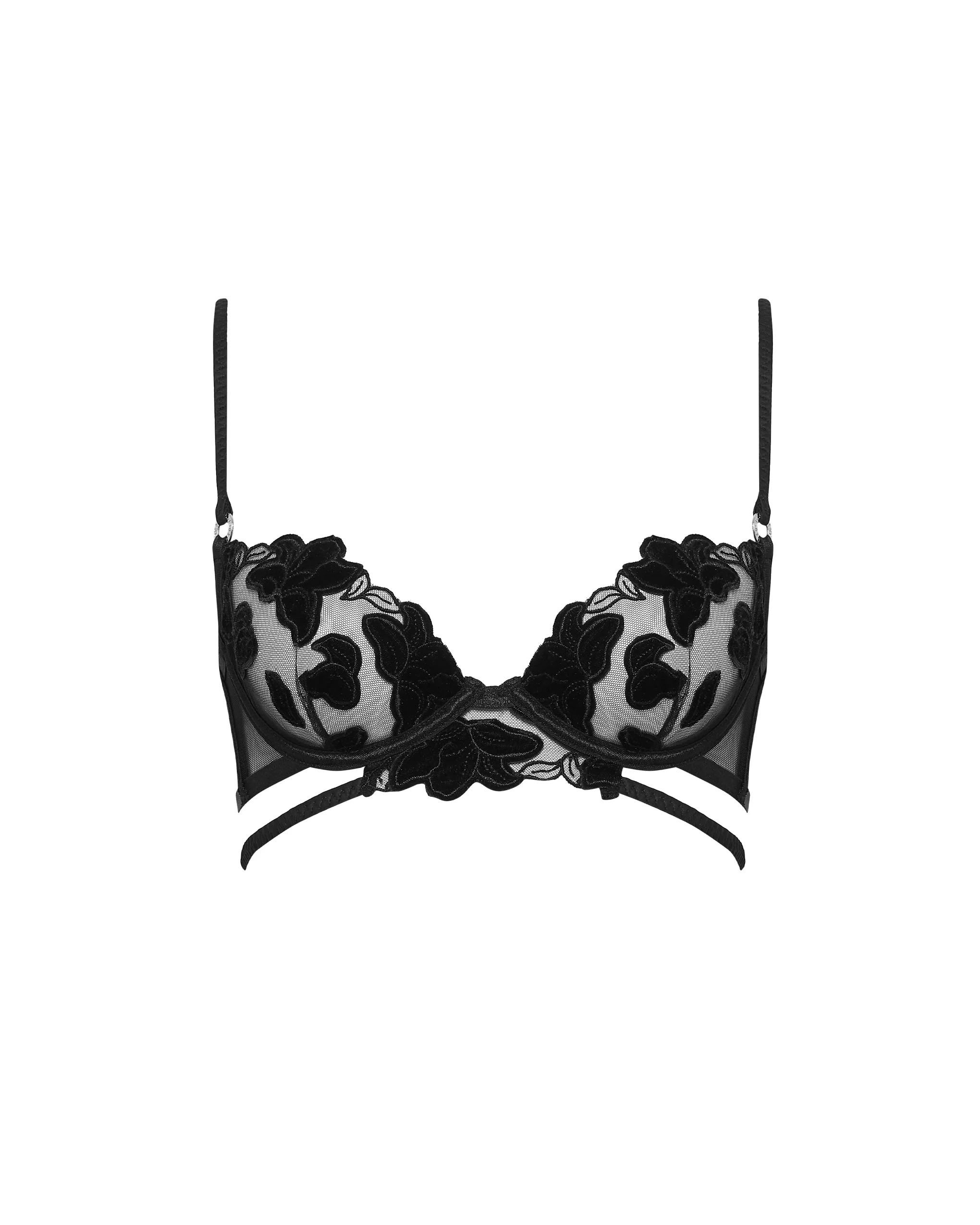 Lena Wired Bra Black - Image 5