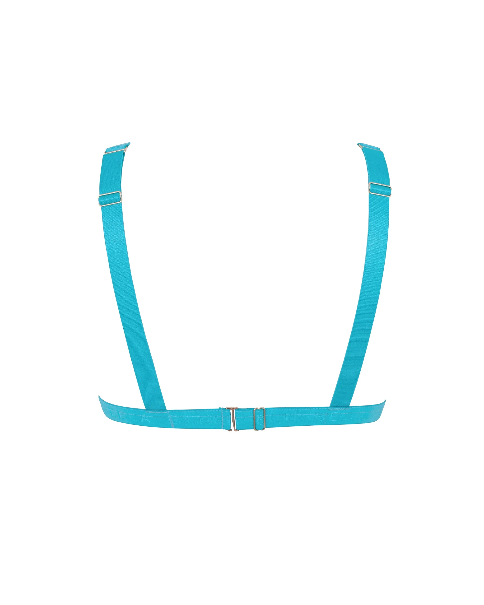 Lilia Mesh Non Wired Bra Peacock Blue - Image 6