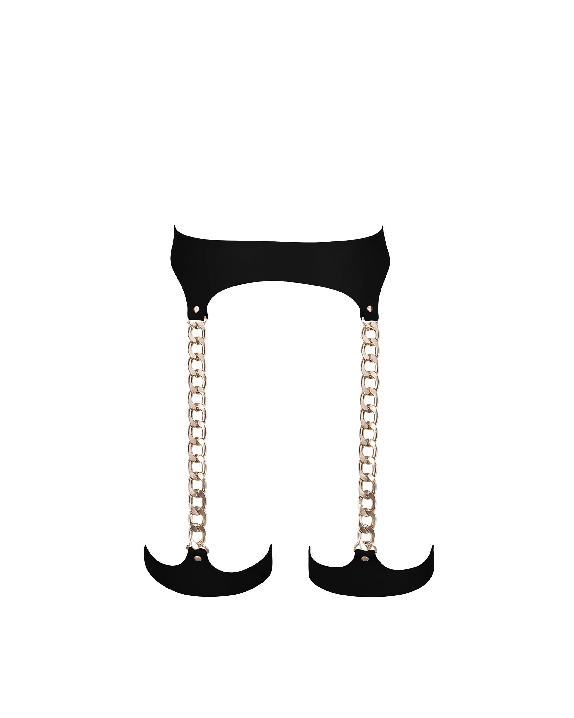 Lotus Thigh Harness Black/Gold - Image 5