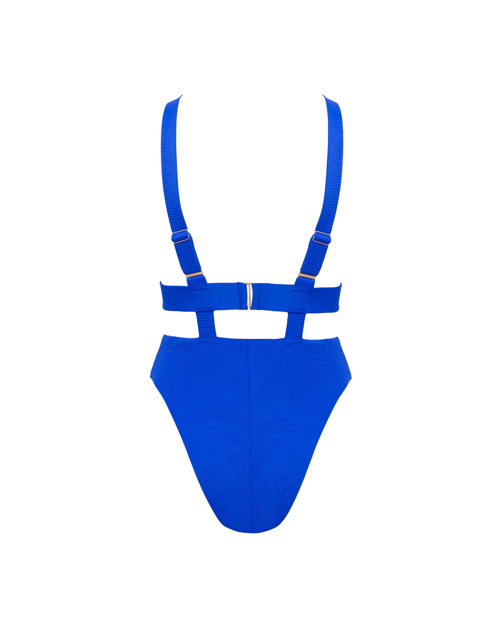 Lucerne Plunge Swimsuit Ocean Blue - Image 6