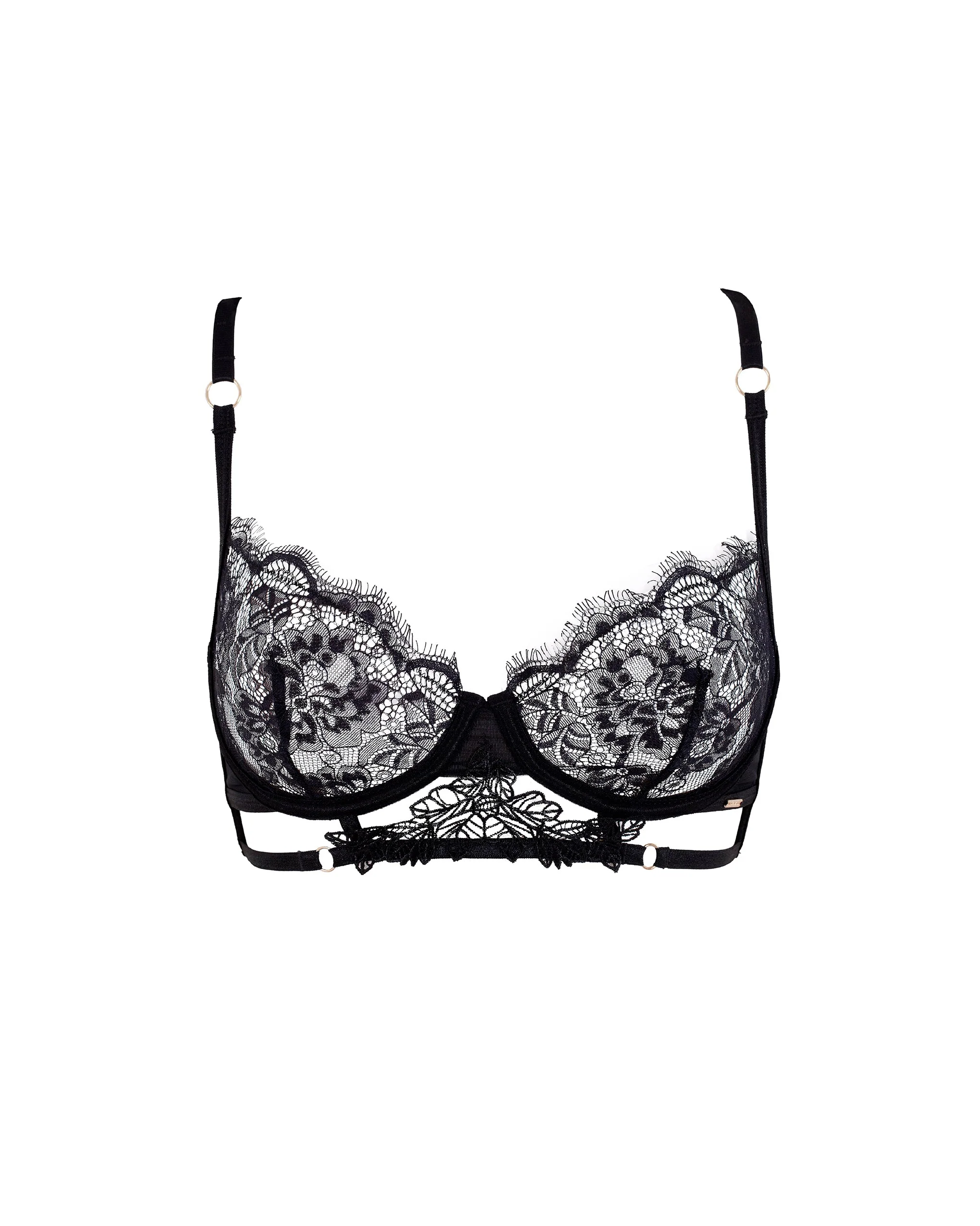 Lumi Lace Bra Black - Image 5