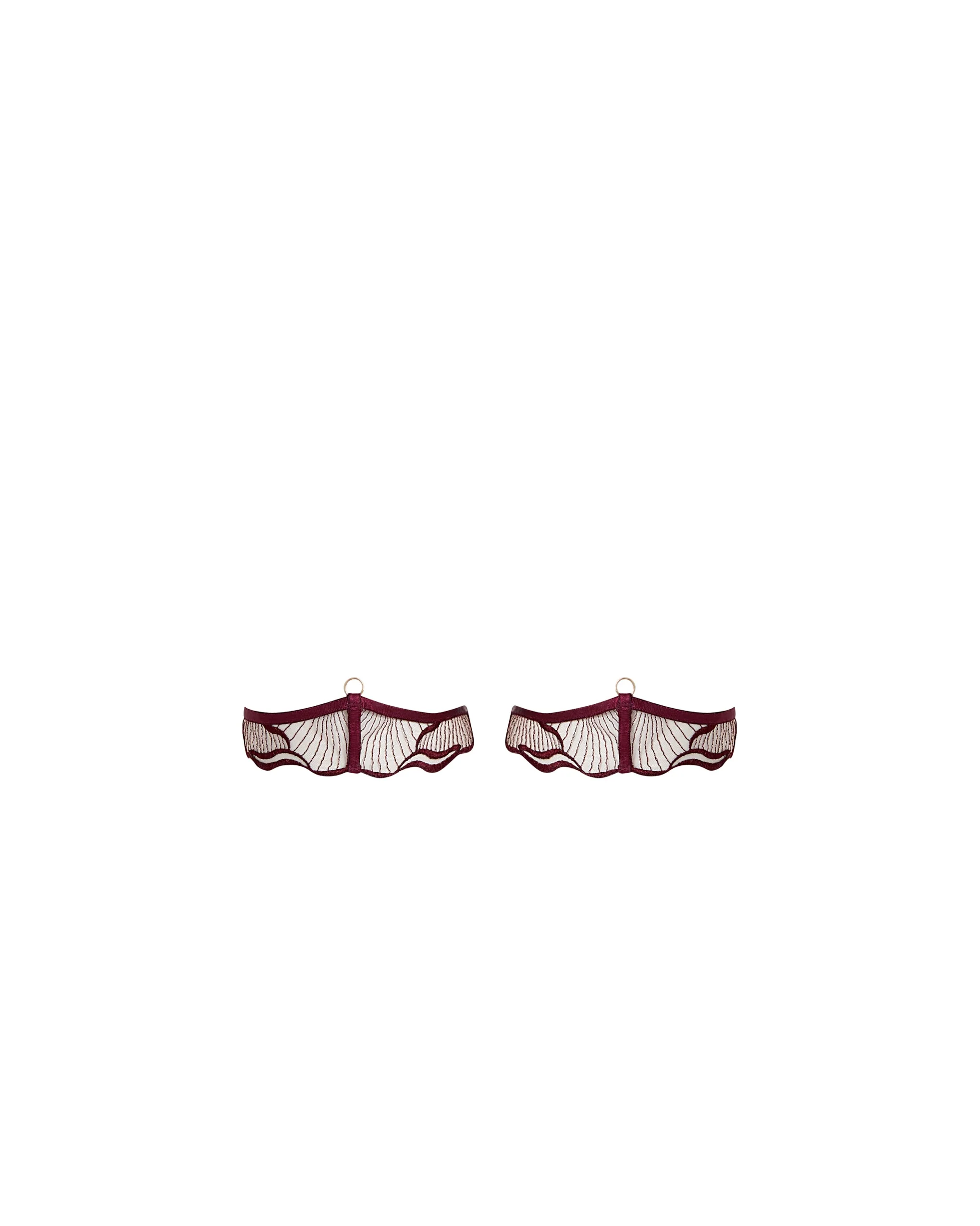 Marabel Detachable Thigh Garter Cherry - Image 5