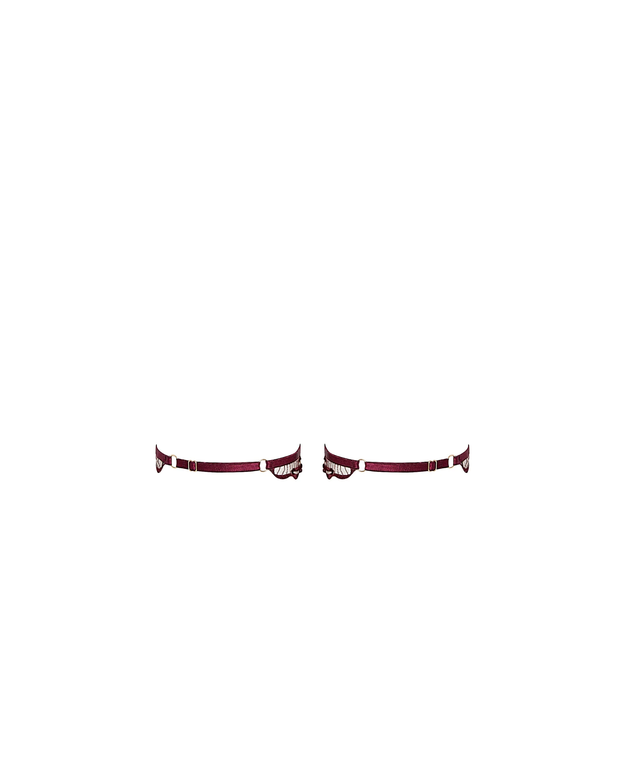 Marabel Detachable Thigh Garter Cherry - Image 6