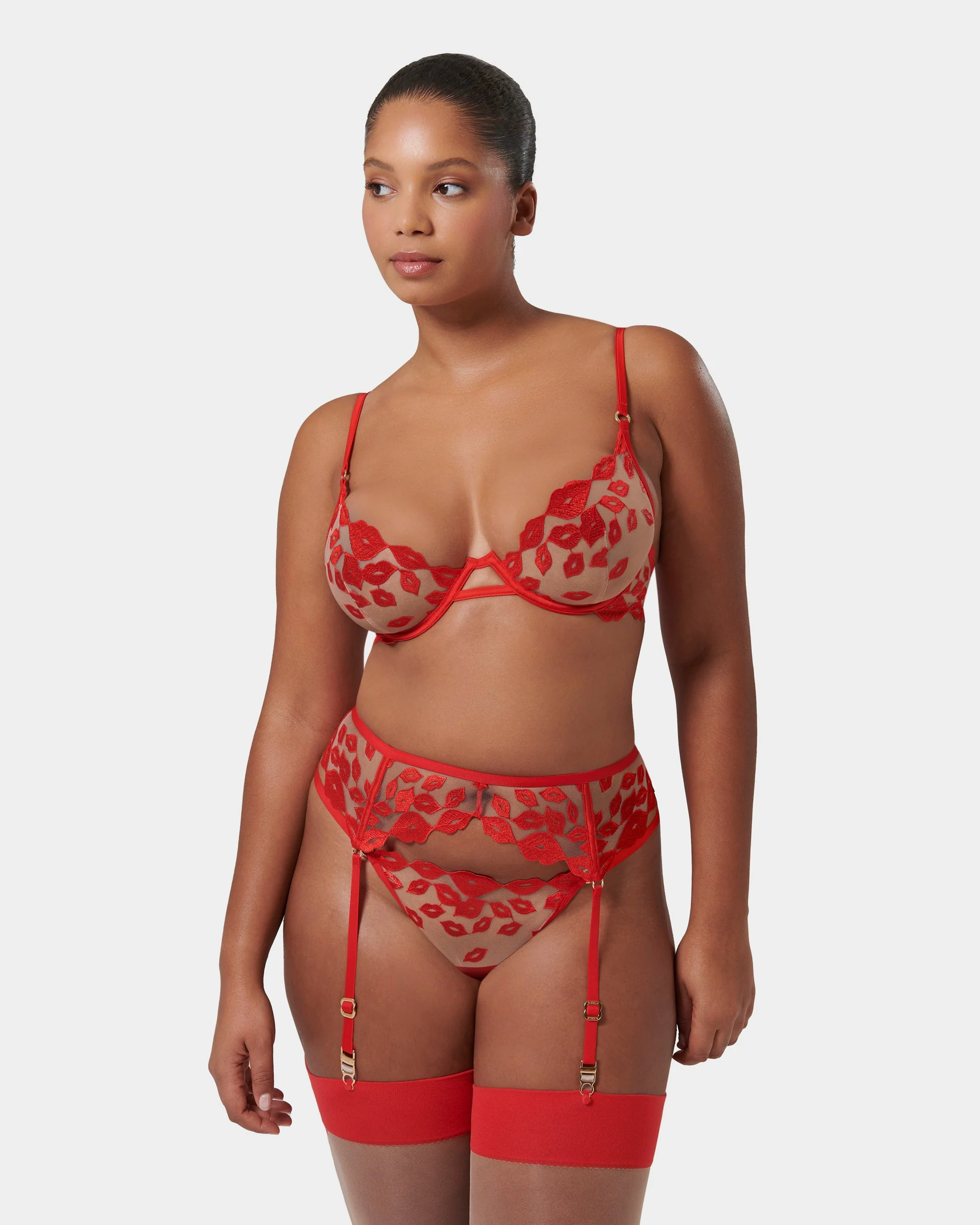 Marian Suspender Red - Image 10
