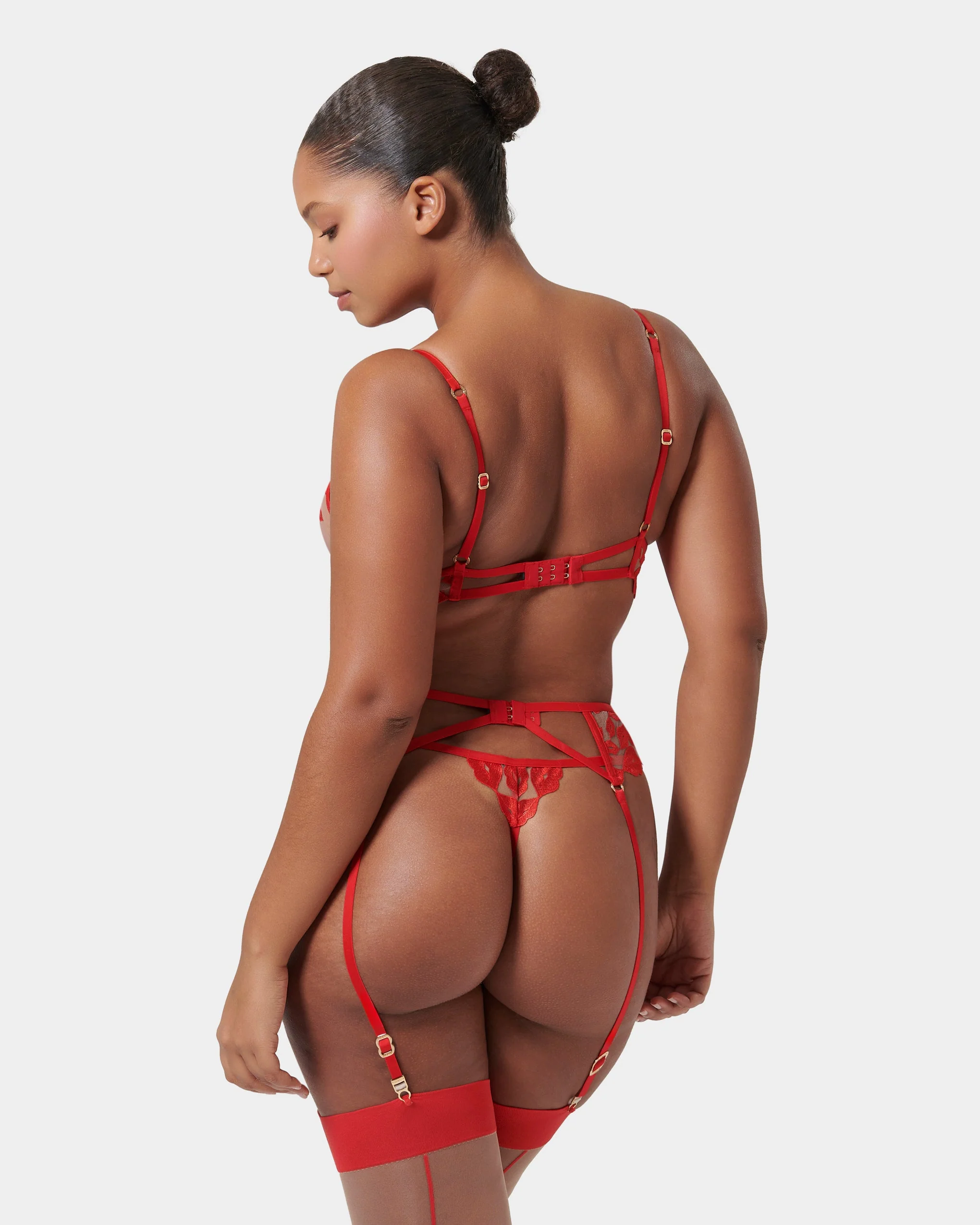 Marian Suspender Red - Image 11