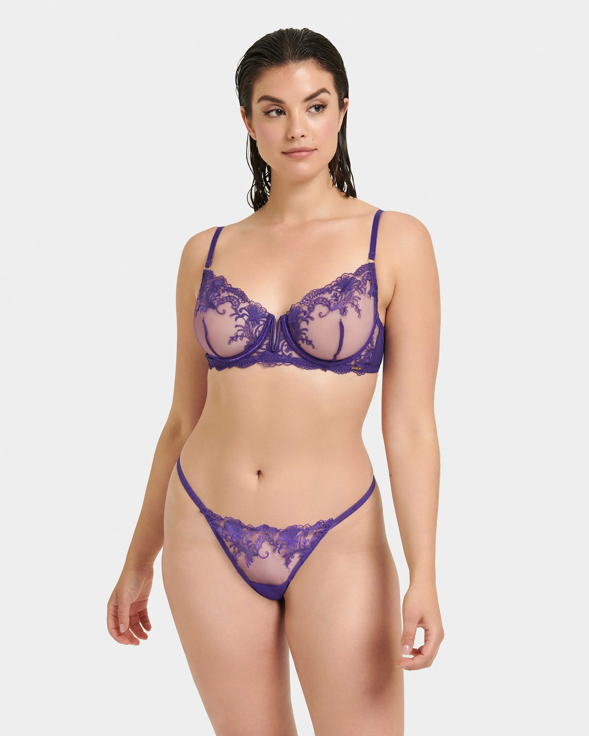 Marseille Bra Heliotrope Purple - Image 11