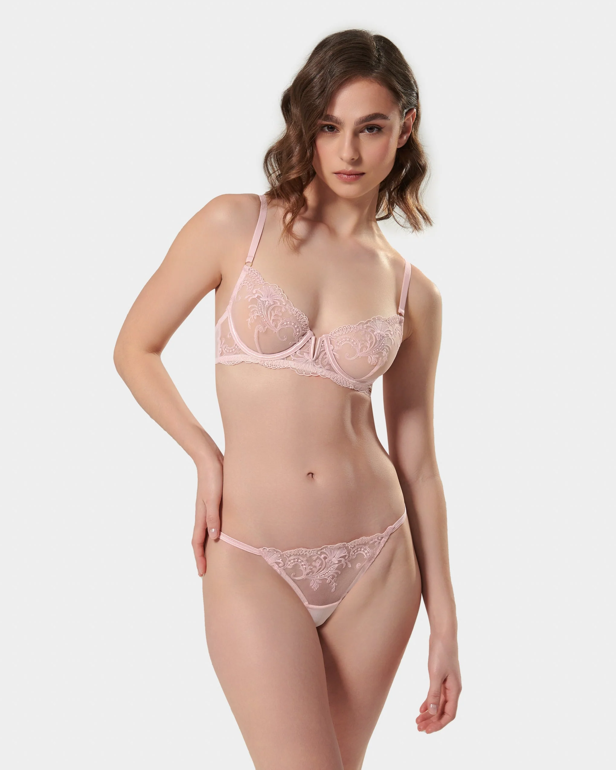 Marseille Thong Pearl Pink - Image 2