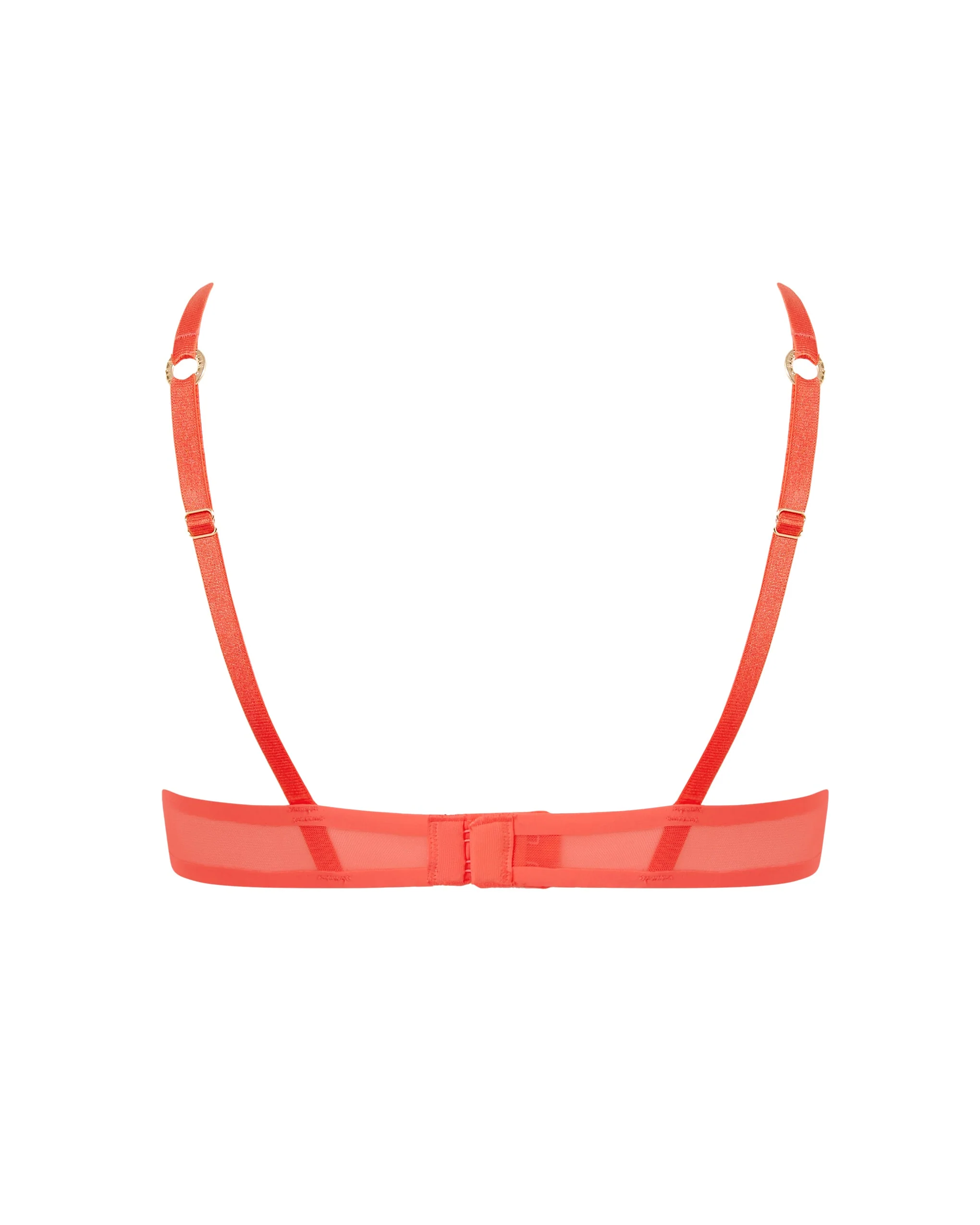 Naomi Mesh Bra Coral - Image 6