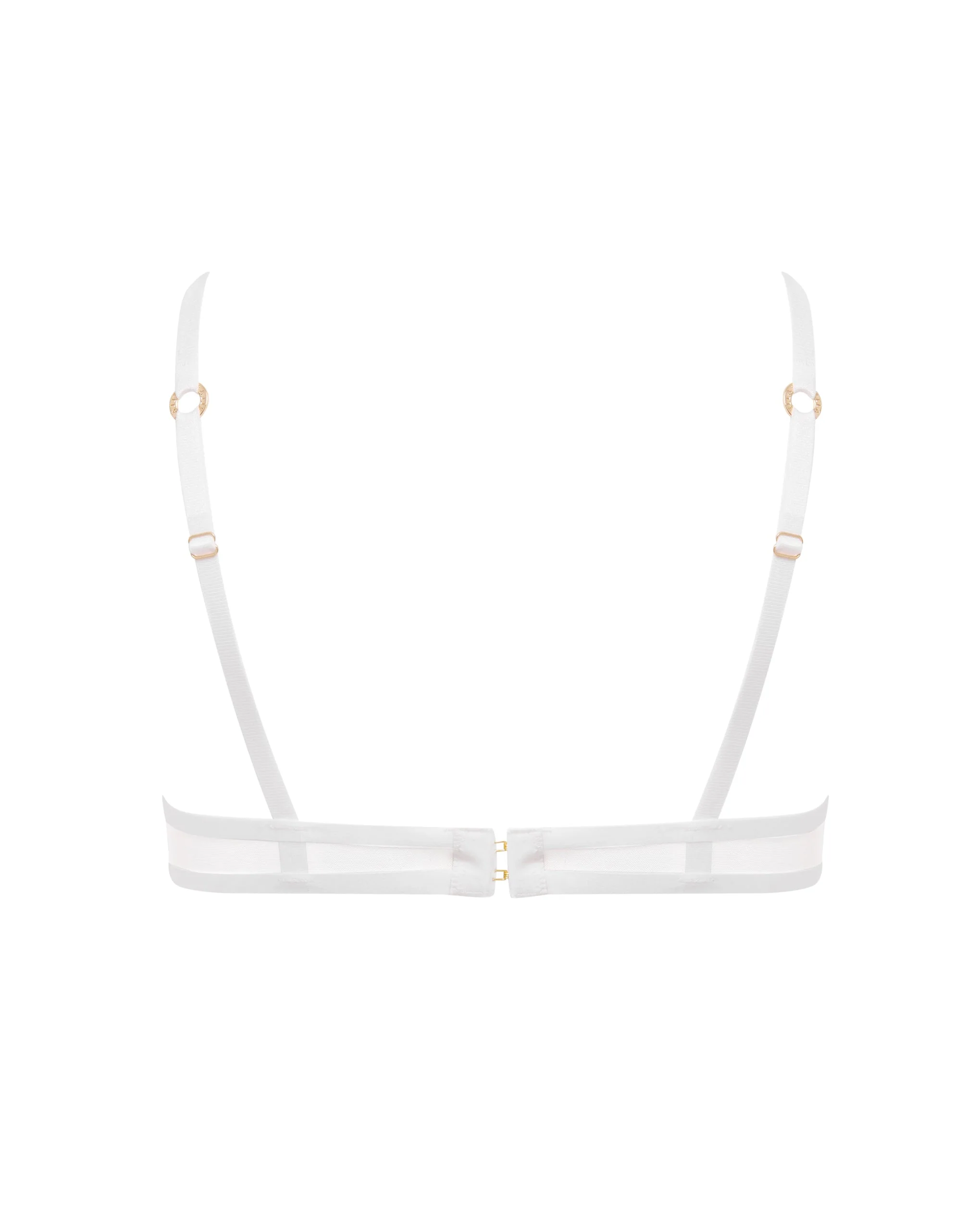 Naomi Mesh Bra White - Image 6