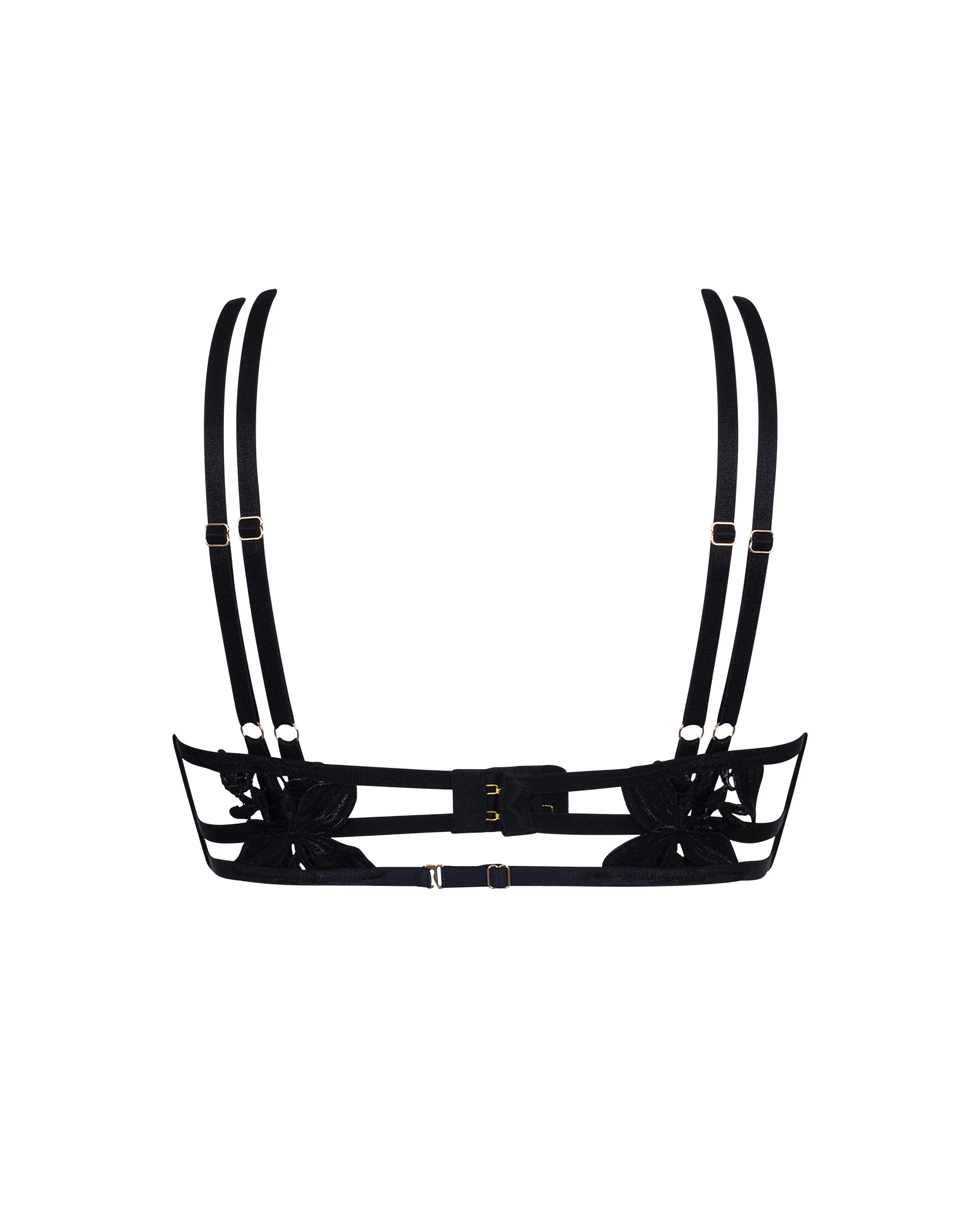 Ophelia Open Bra Black - Image 6