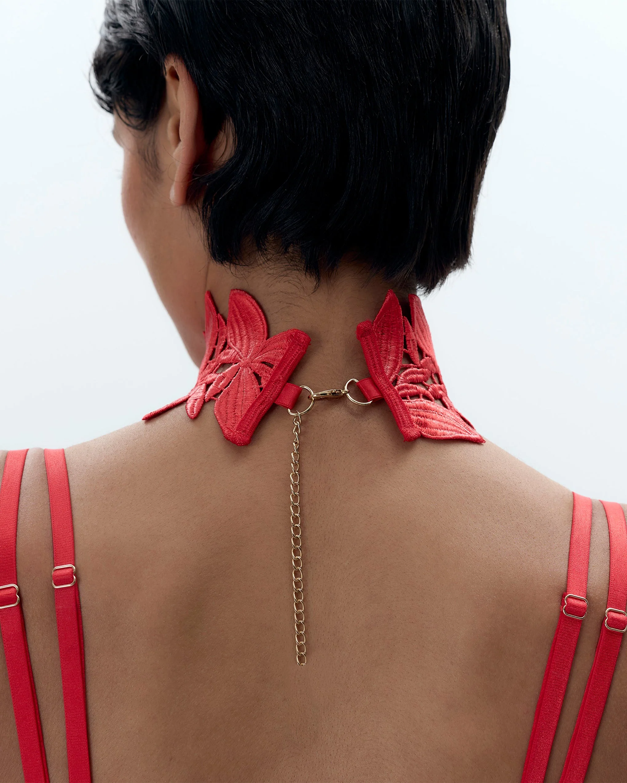 Ophelia Choker Red - Image 3