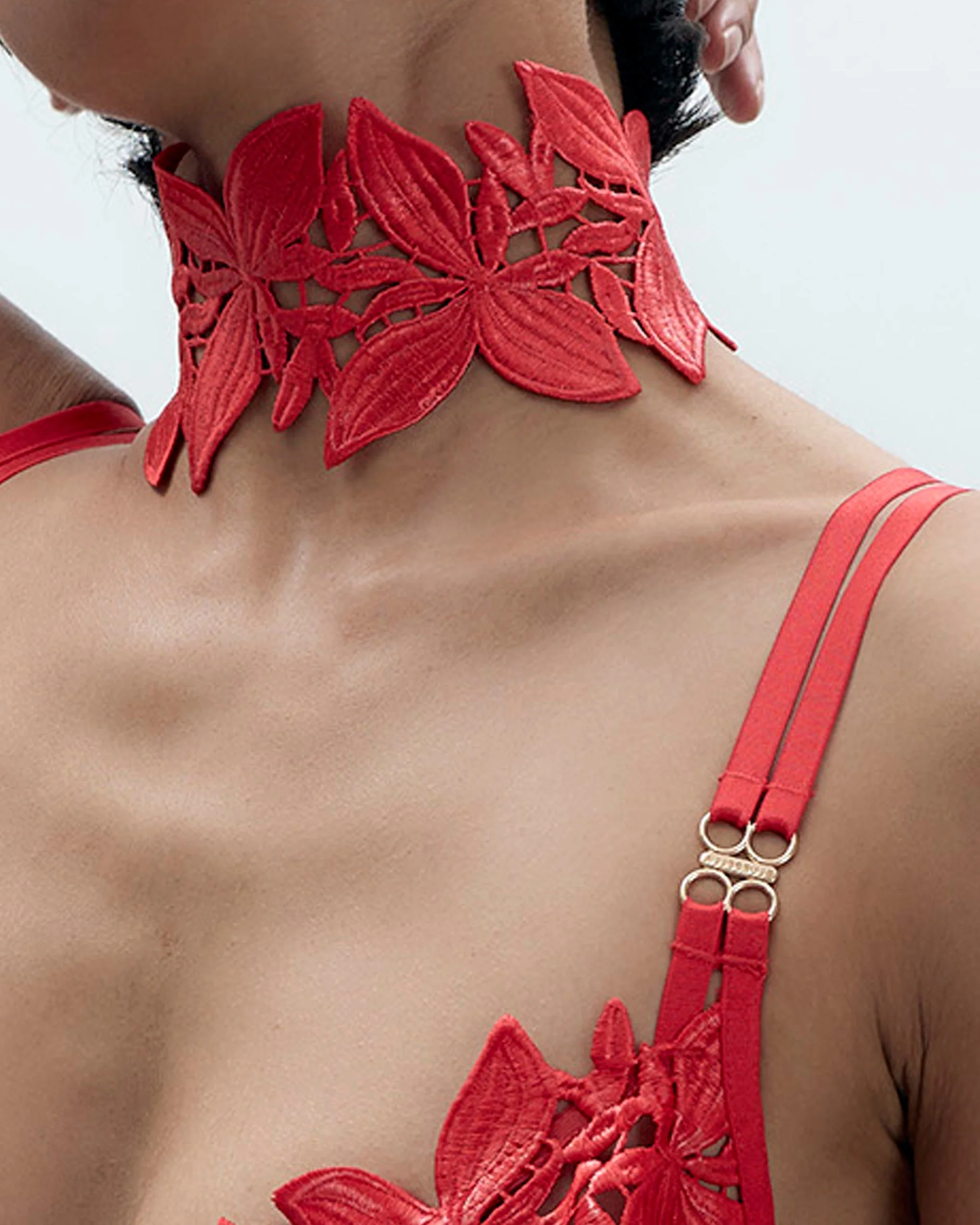 Ophelia Choker Red - Image 4