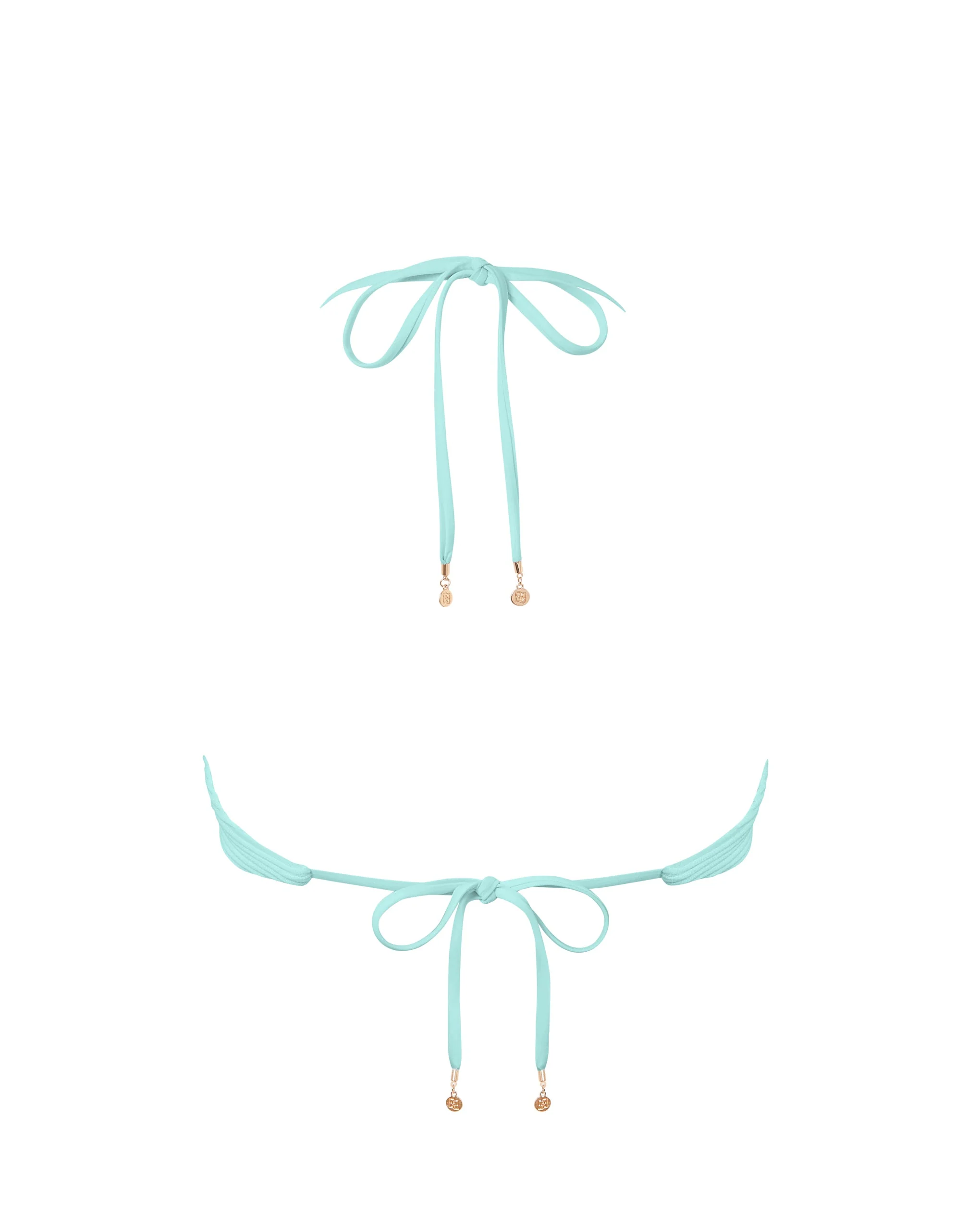 Orta Triangle Bikini Top Island Paradise Blue - Image 6