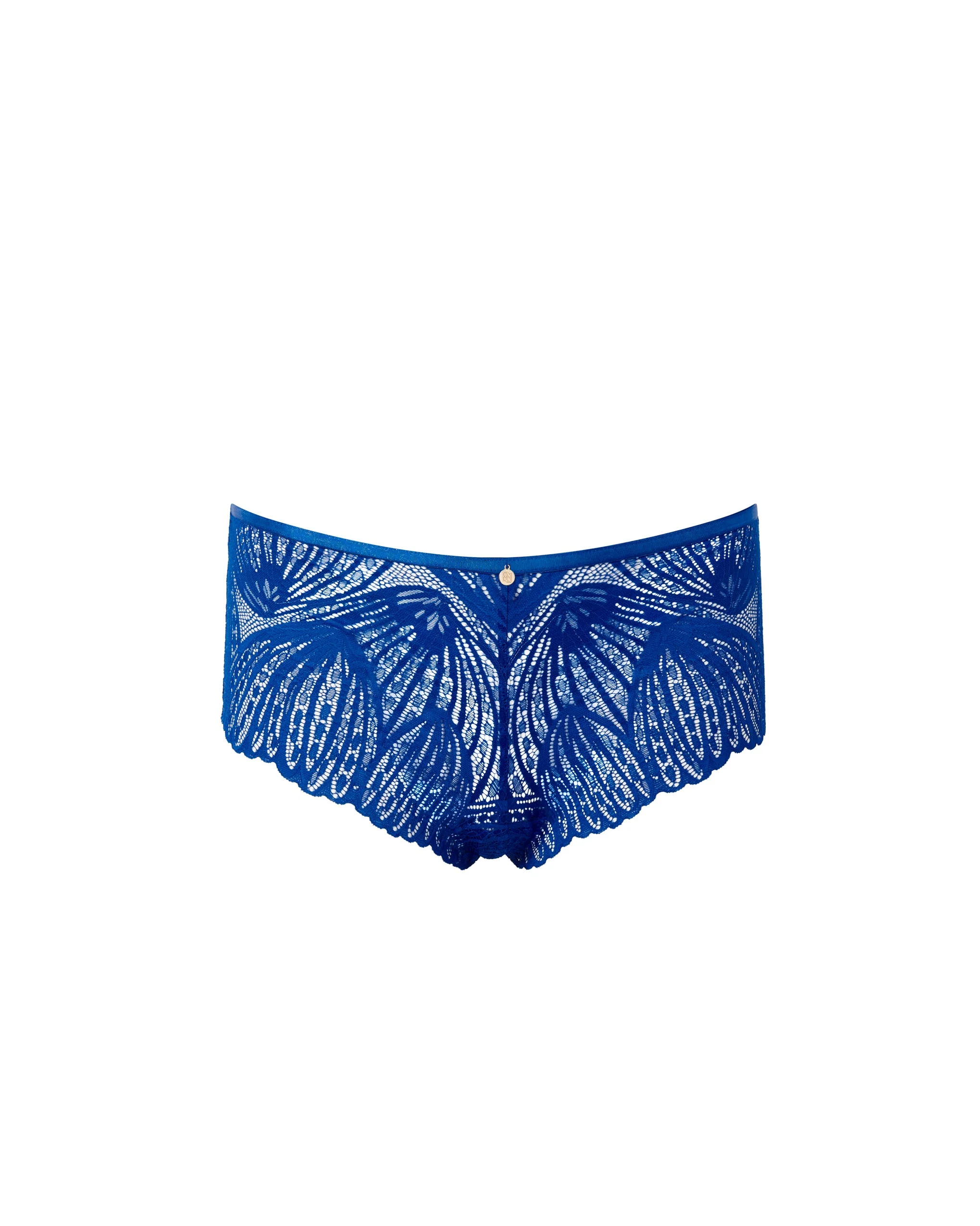 Peyton Lace Boy Shorts Blue - Image 5
