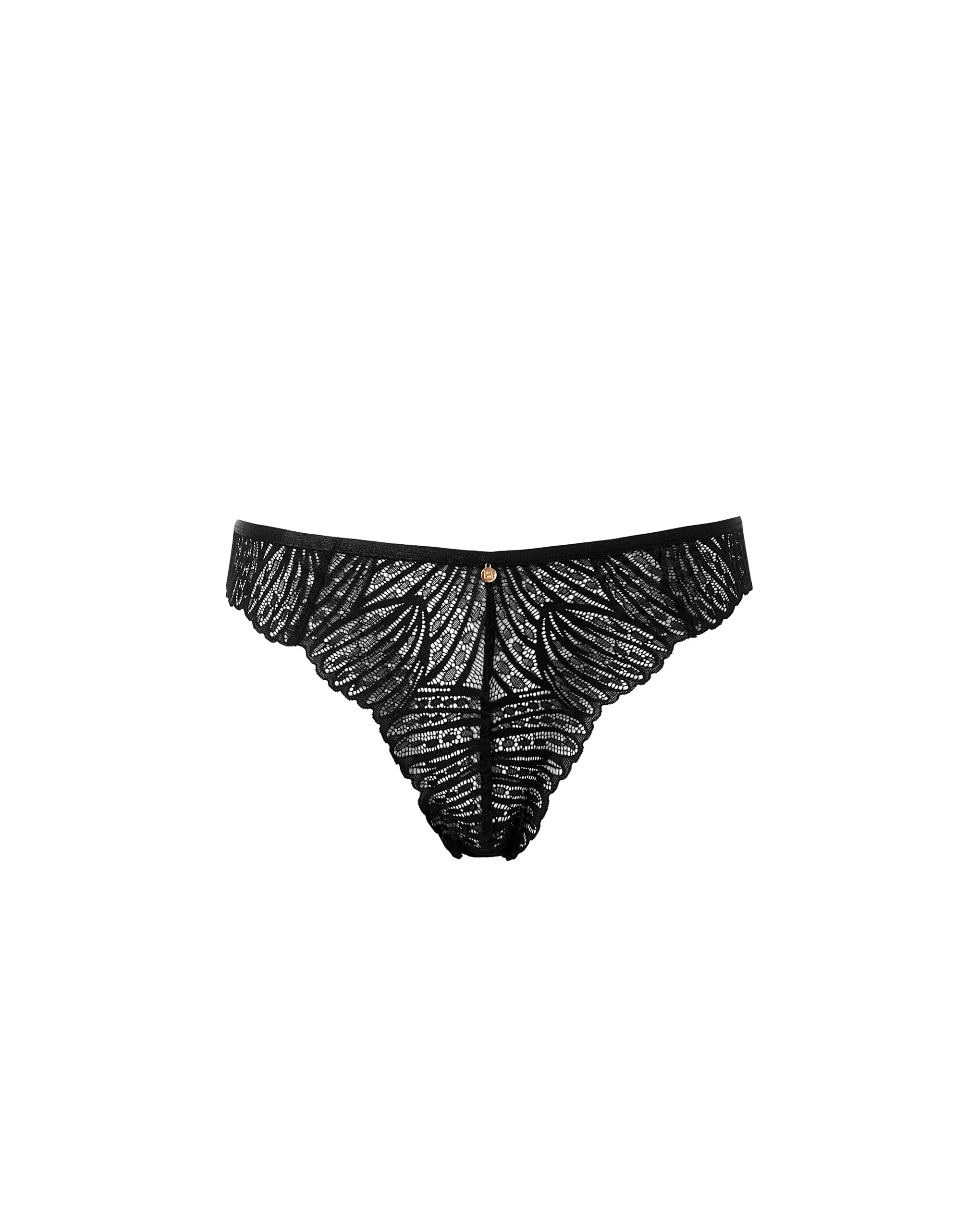 Peyton Lace Thong Black - Image 5
