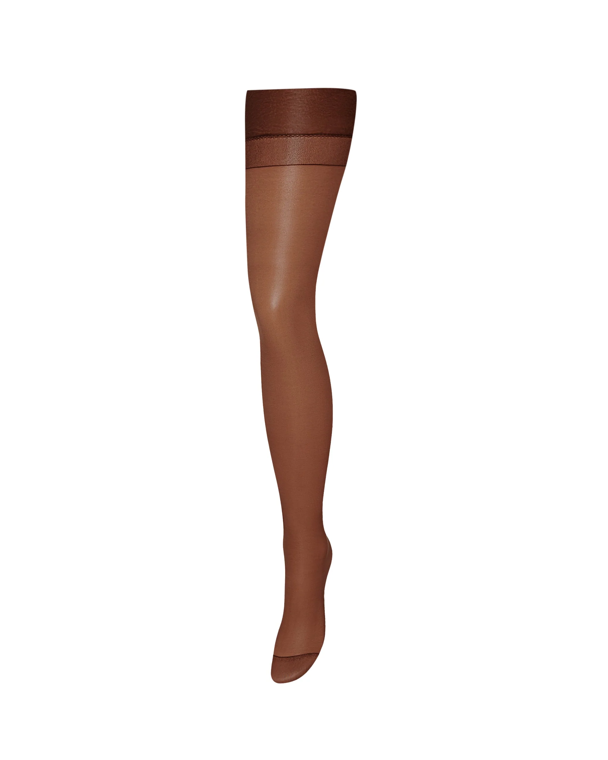 Plain Leg/Plain Top Stockings Berry - Image 5