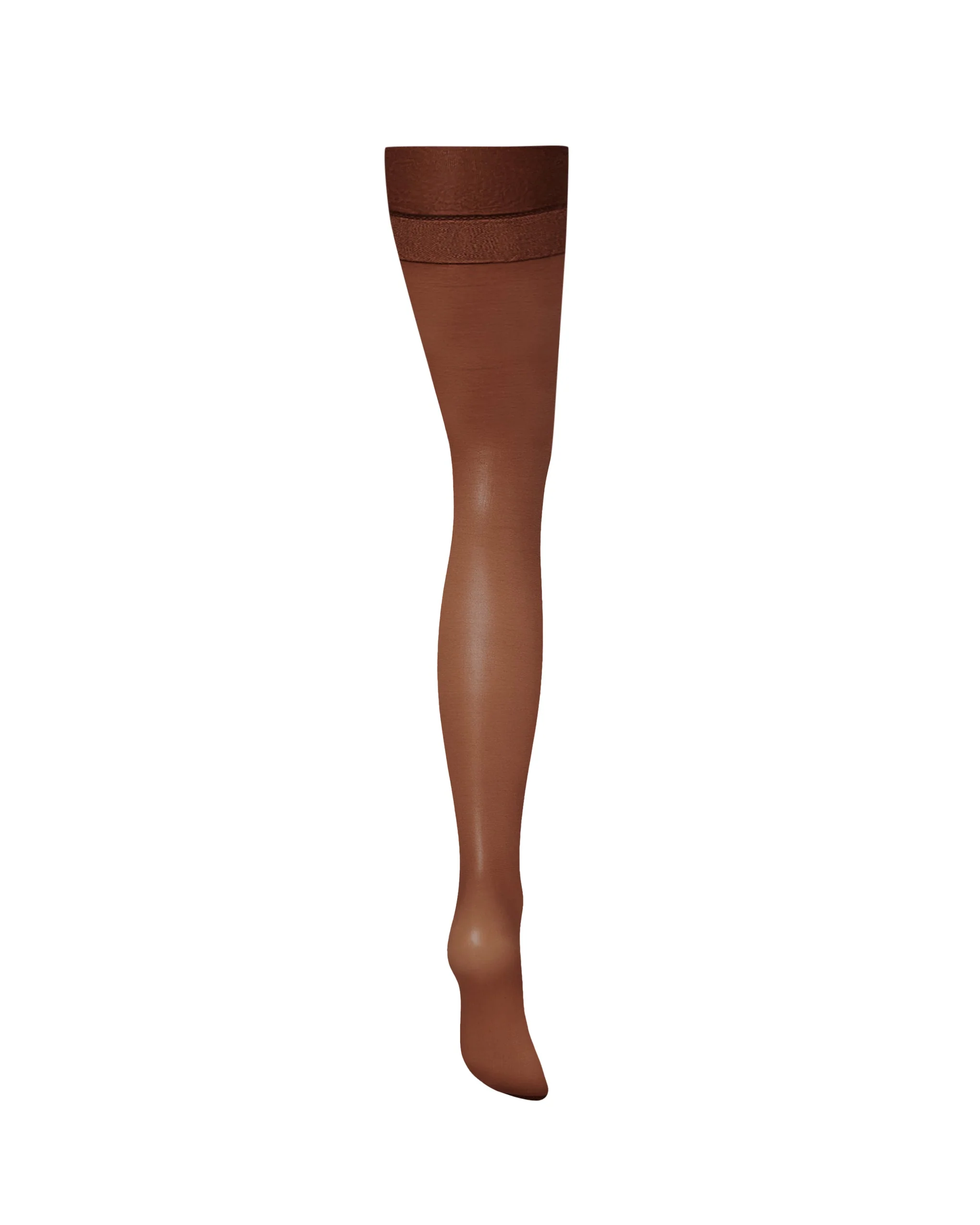 Plain Leg/Plain Top Stockings Berry - Image 6