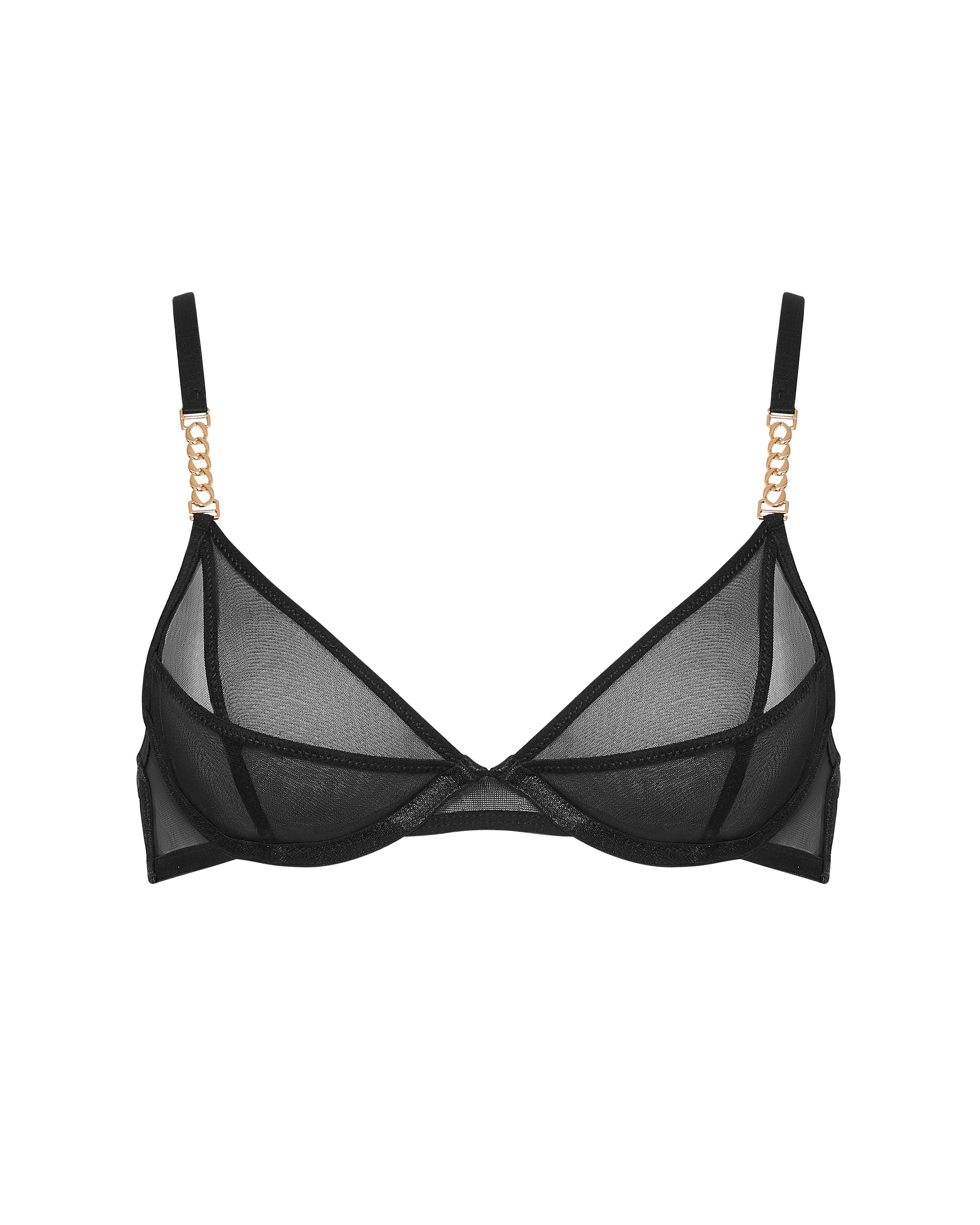 Rachel Bra Black/Gold - Image 5