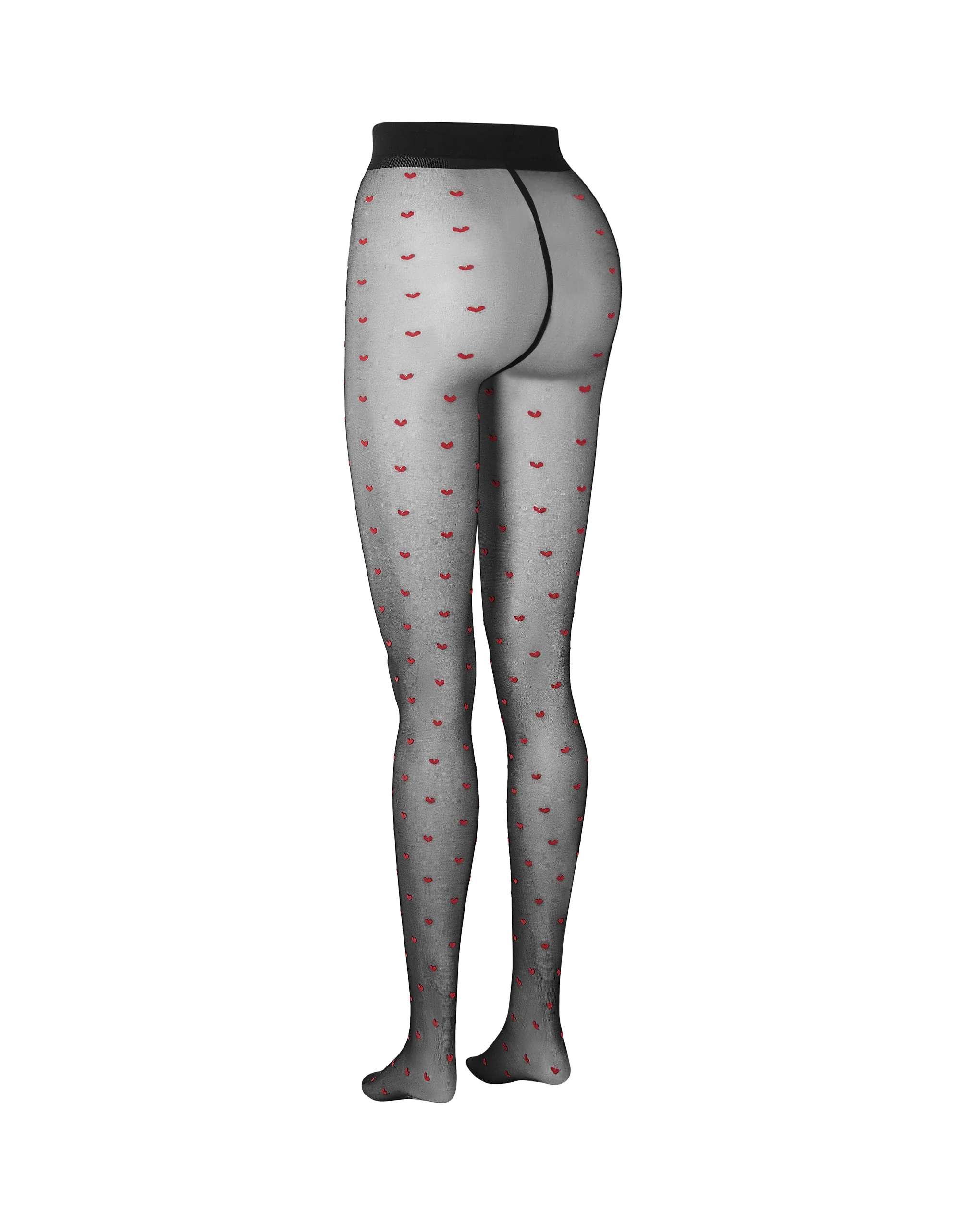 Red Heart Tights Black - Image 6