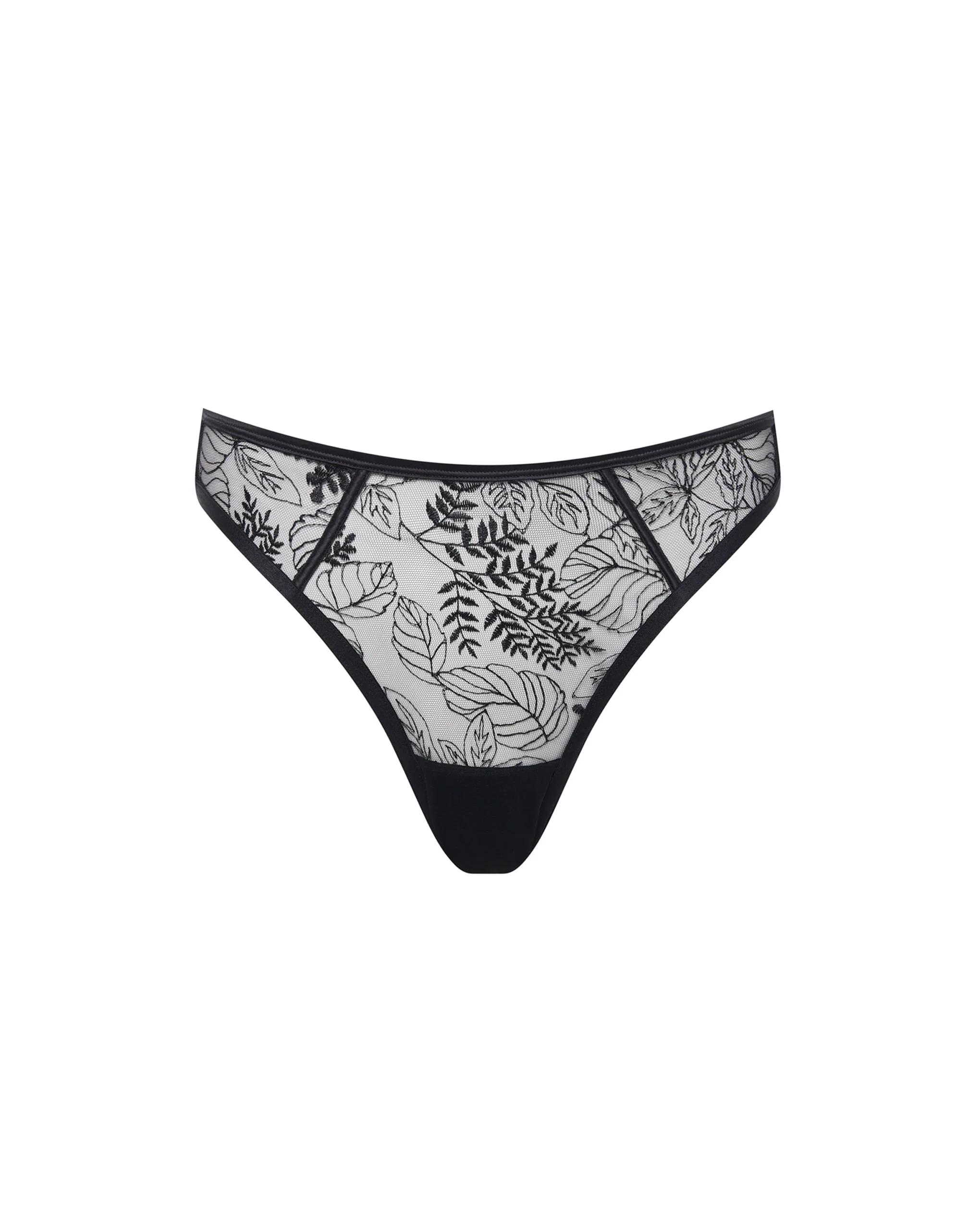 Seraphim High-Waist Thong Black - Image 5