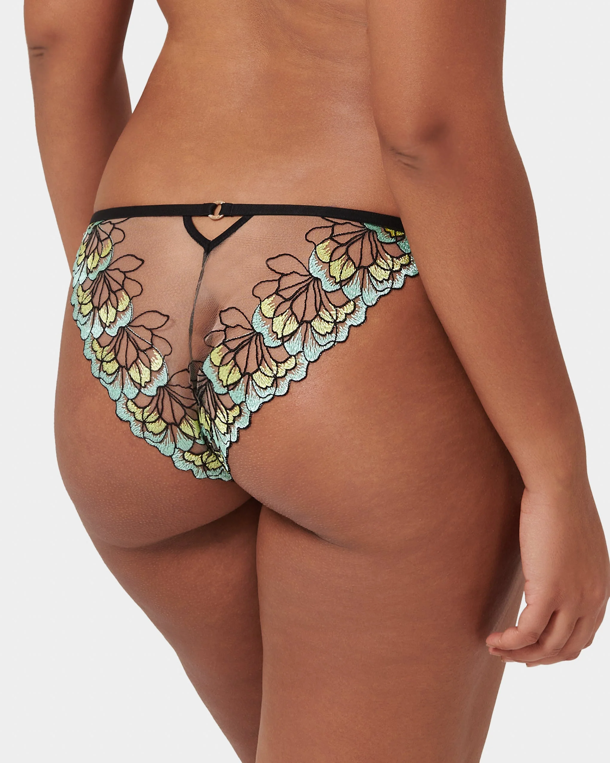 Serena Brief Mint/Lemon/Black - Image 10