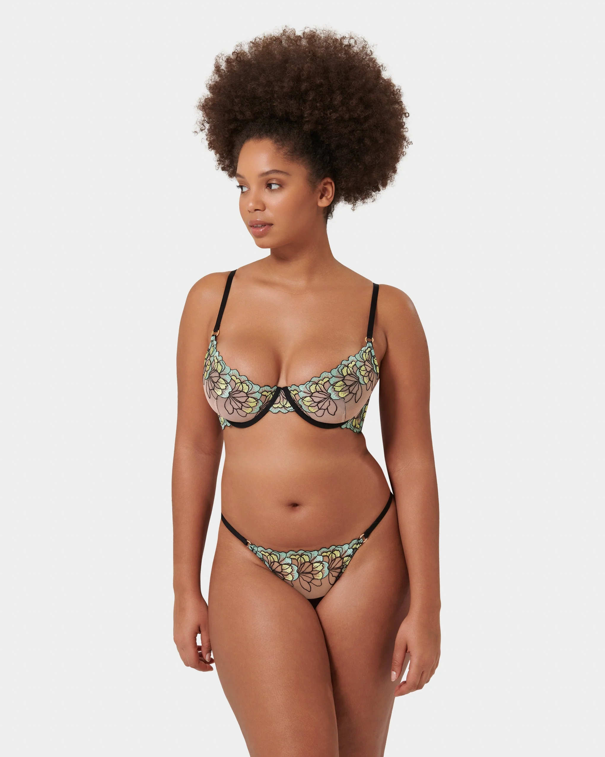 Serena Brief Mint/Lemon/Black - Image 11