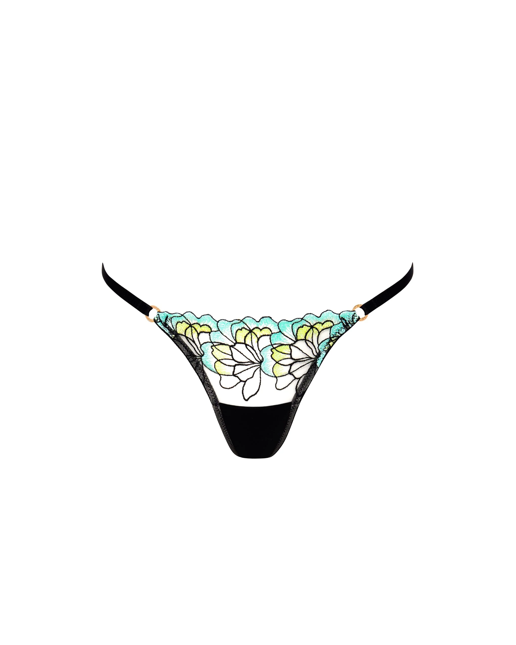 Serena Brief Mint/Lemon/Black - Image 5